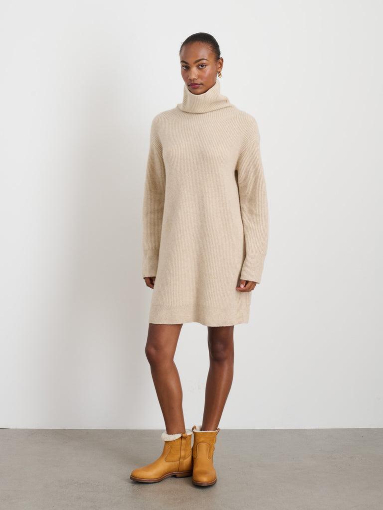 Simone Sweater Dress in Cashmere Product Image