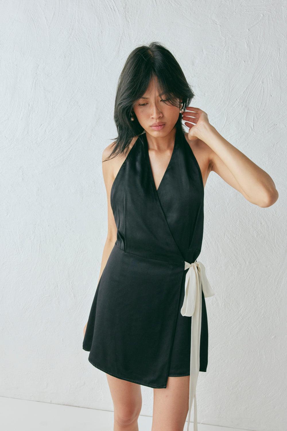 Lo Mini Dress Black Product Image