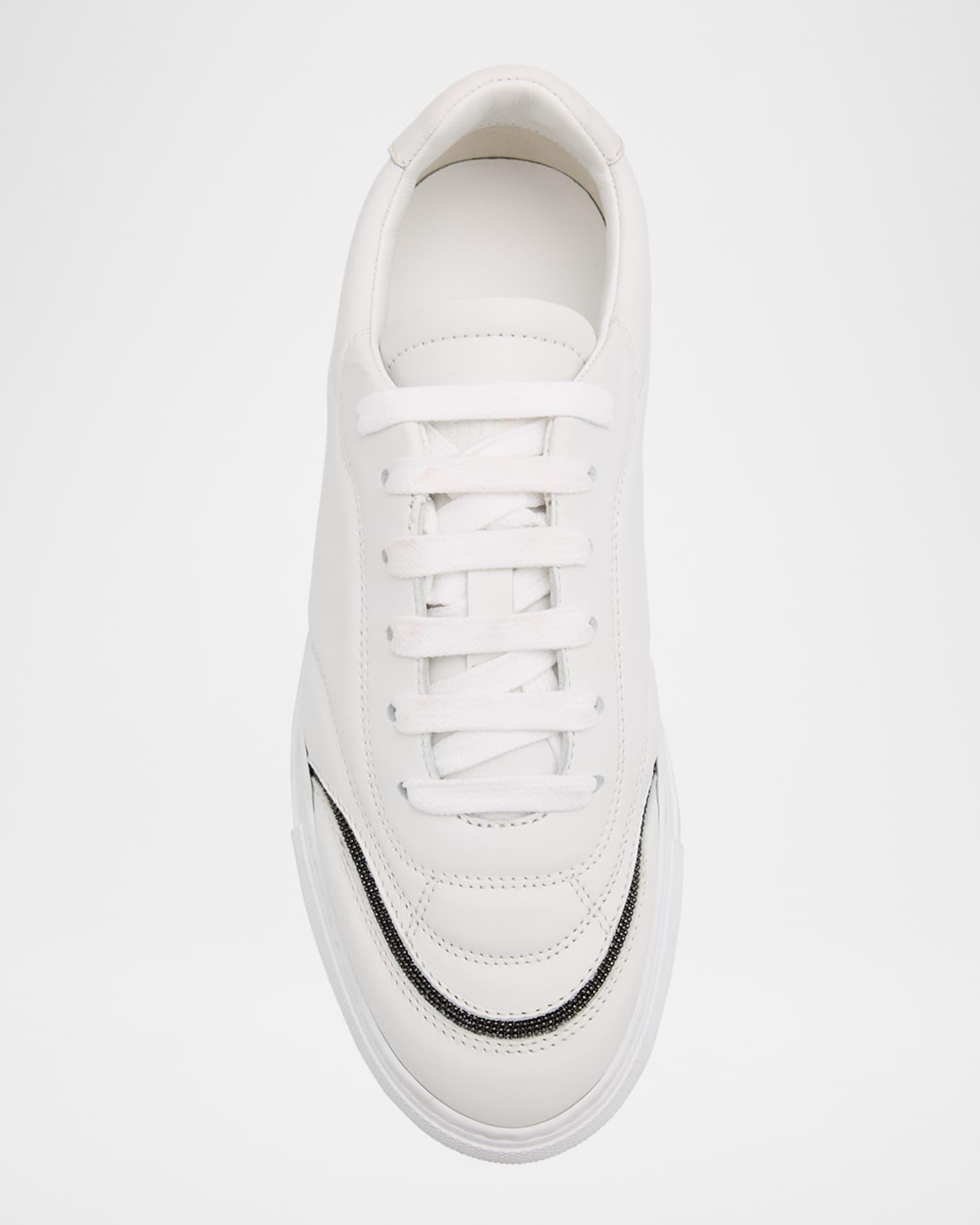 Leather Monili Low-Top Sneakers Product Image
