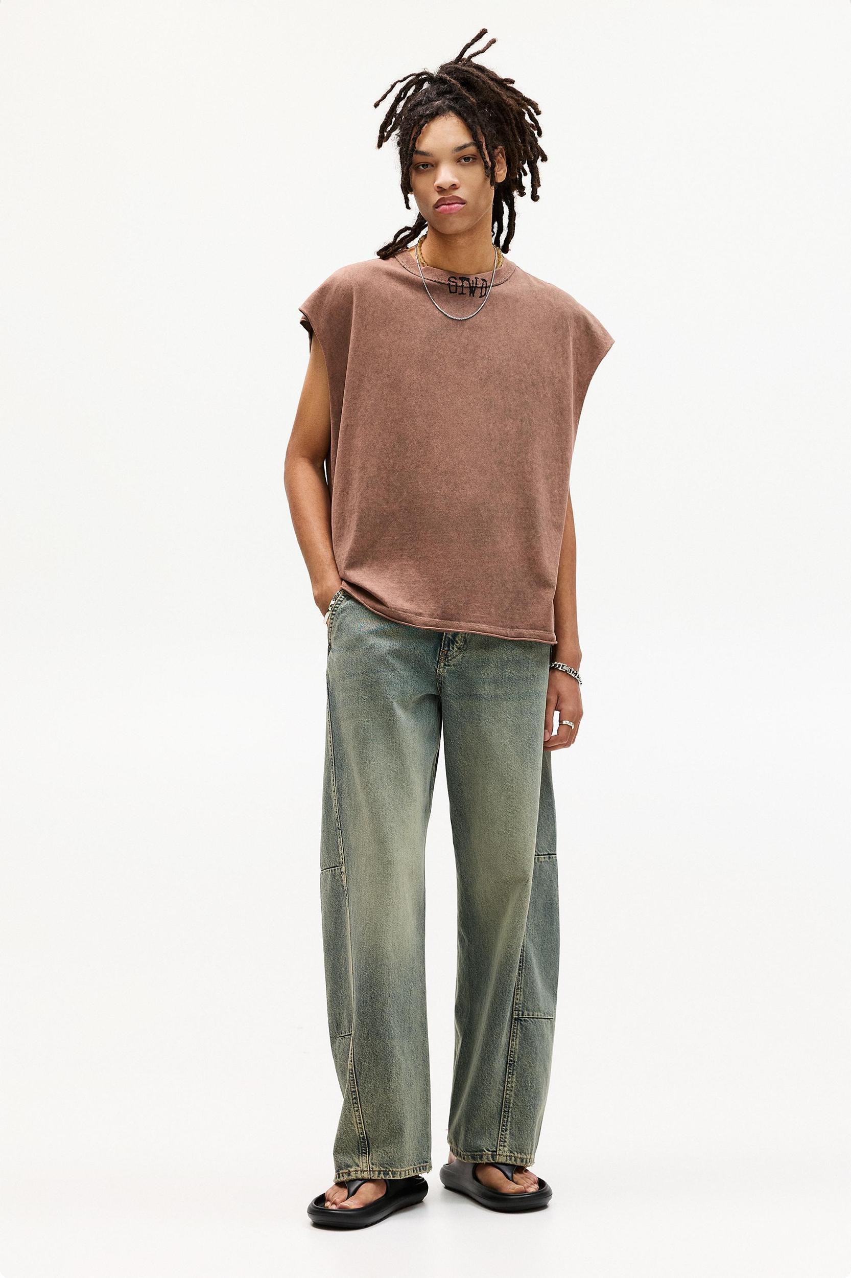 Washed STWD sleeveless T-shirt Product Image