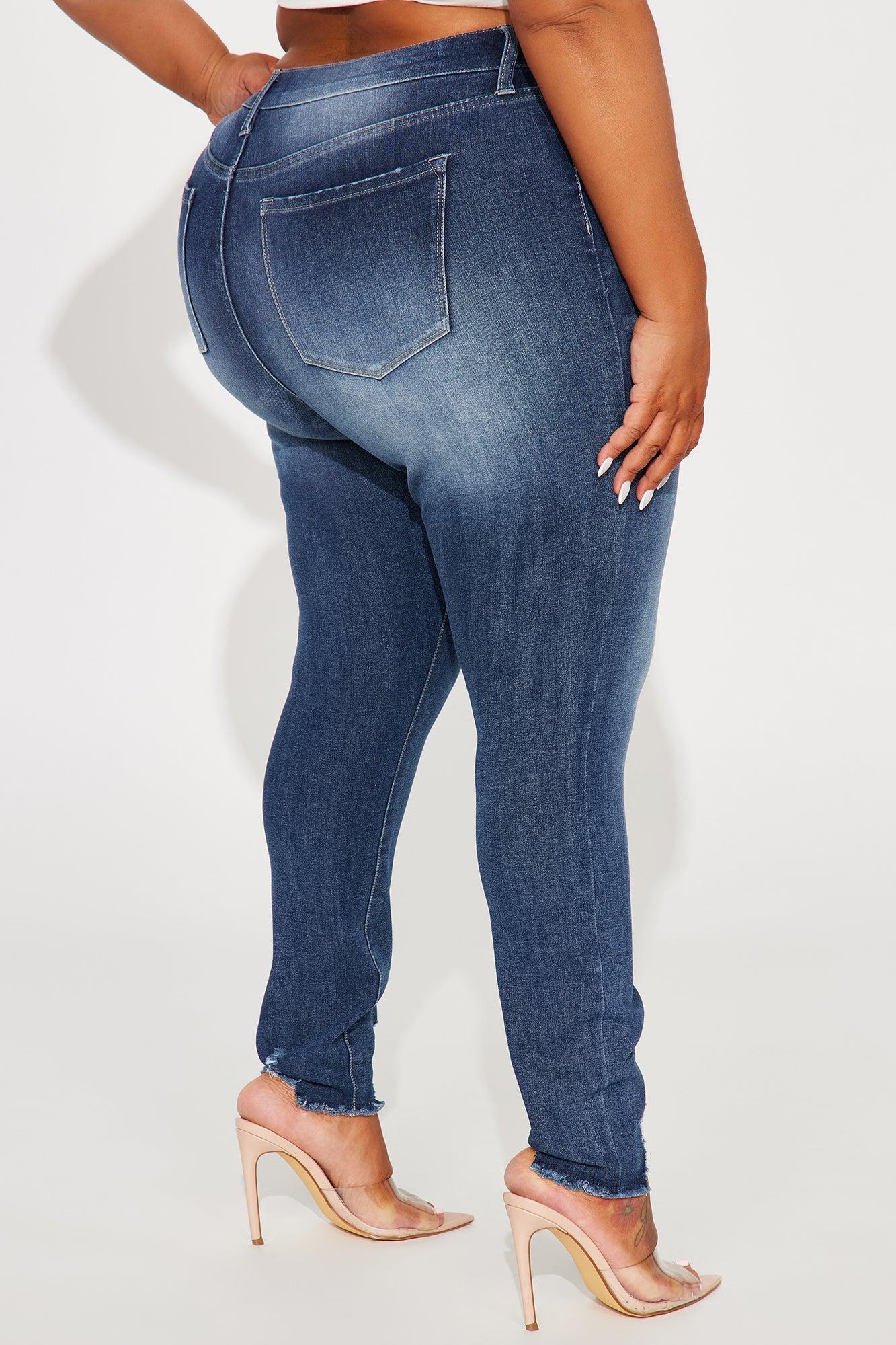 Make No Mistake Stretch Skinny Jeans - Medium Wash Product Image