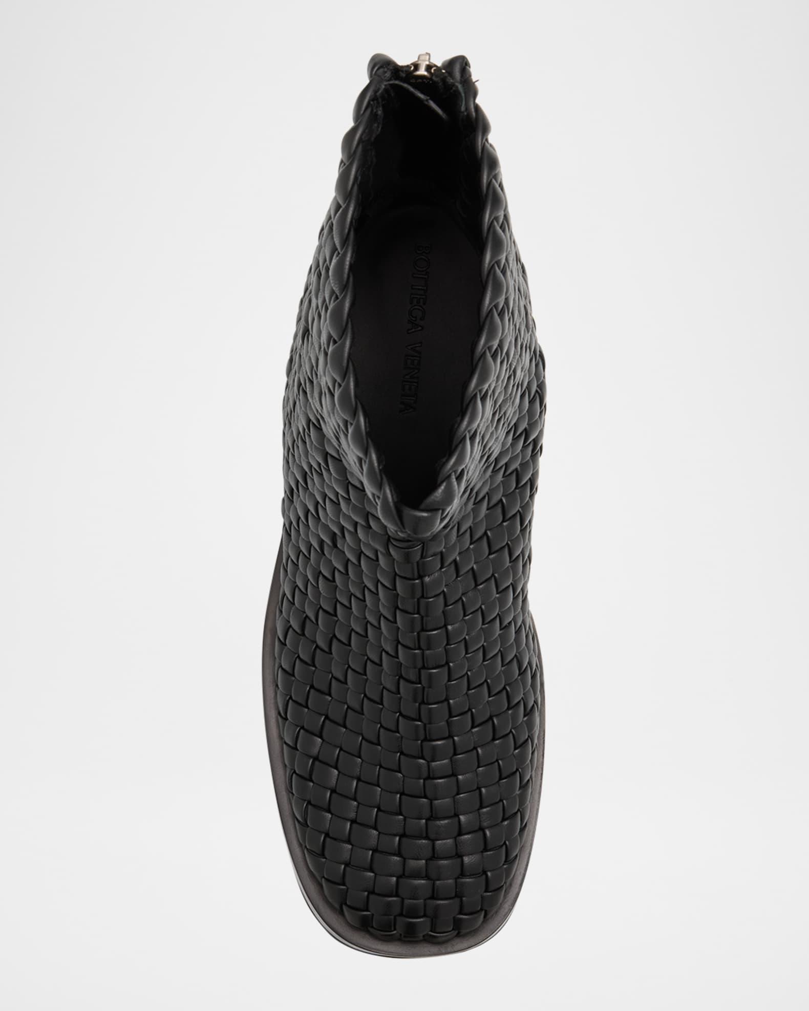Men's Torino Intreccio Leather Zip Ankle Boots Product Image
