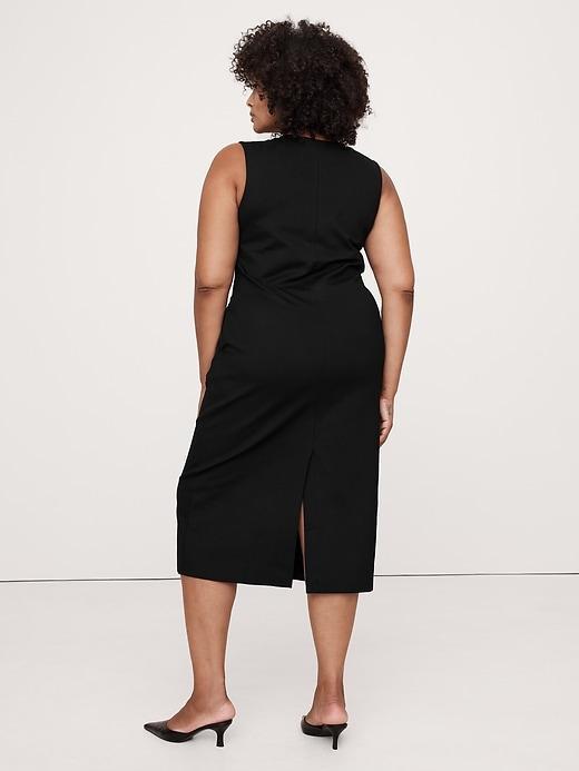 Everywhere Ponte Column Midi Dress Product Image