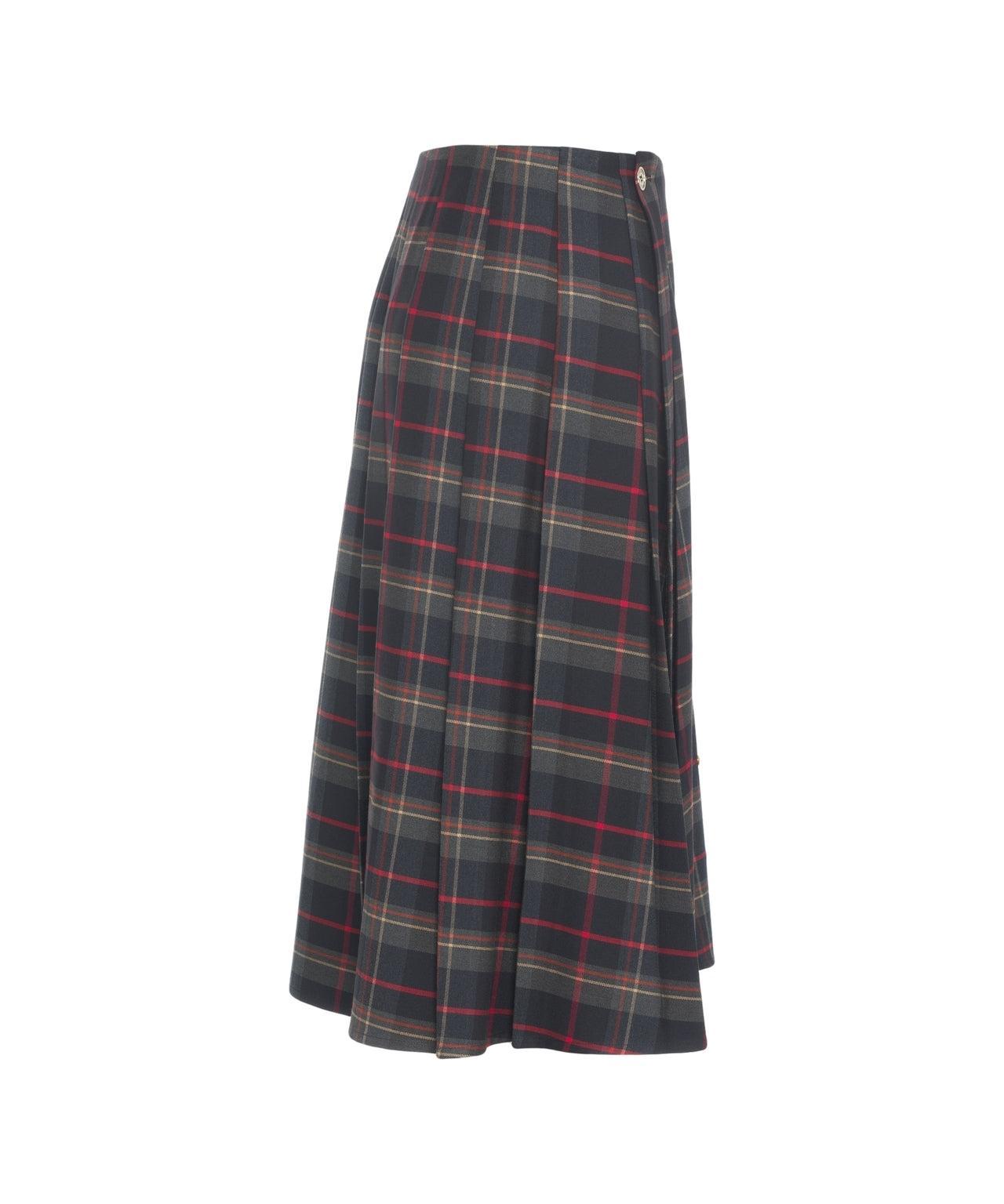 Midi skirt with appliques Product Image