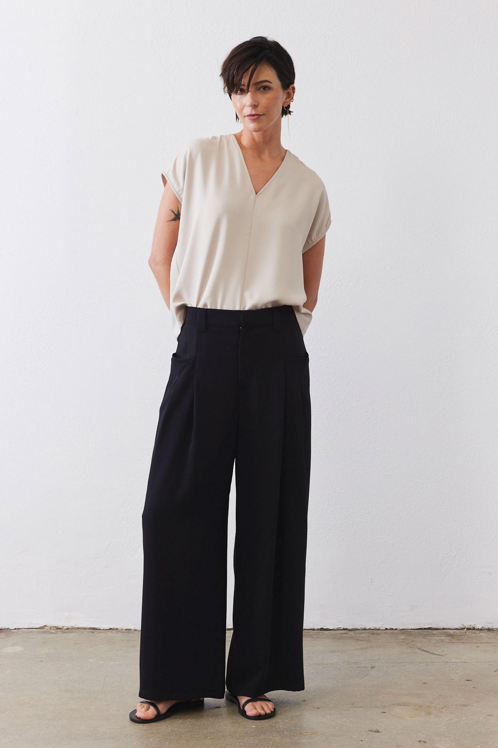 The Keen Wide Leg Trouser Product Image