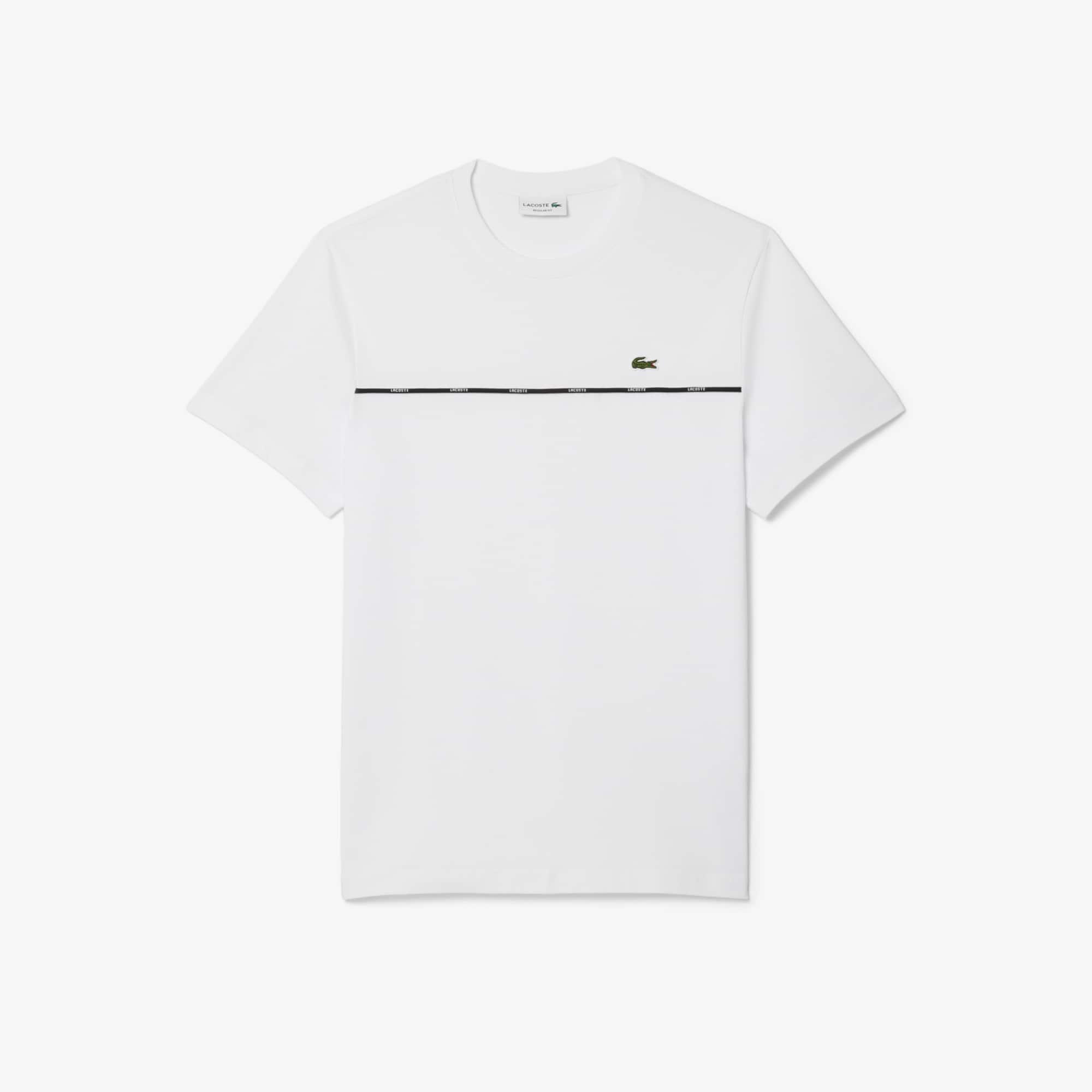 Lacoste Trim Cotton Jersey T-shirt Product Image