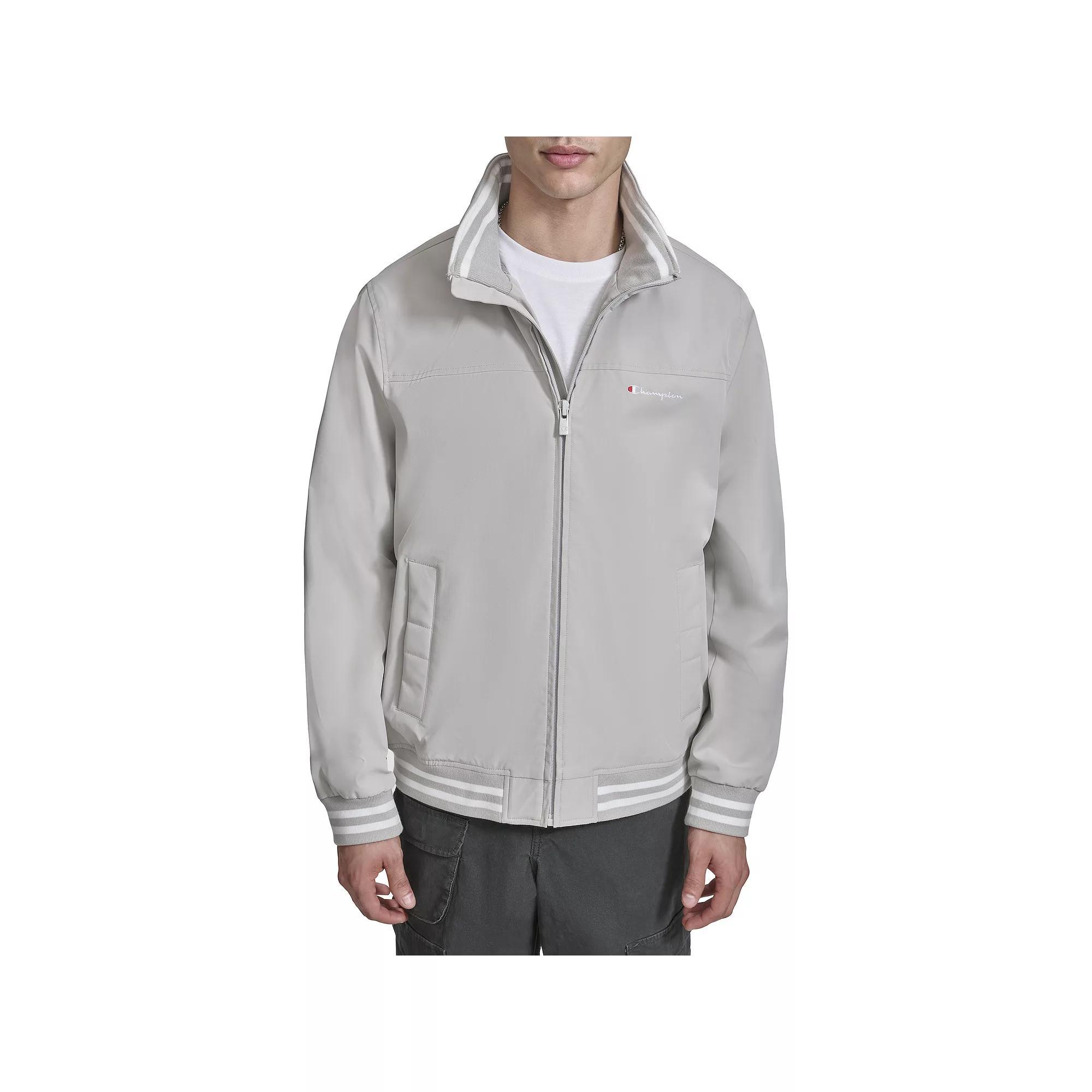 Mens Champion Varsity Bomber Jacket with Stand Collar Product Image