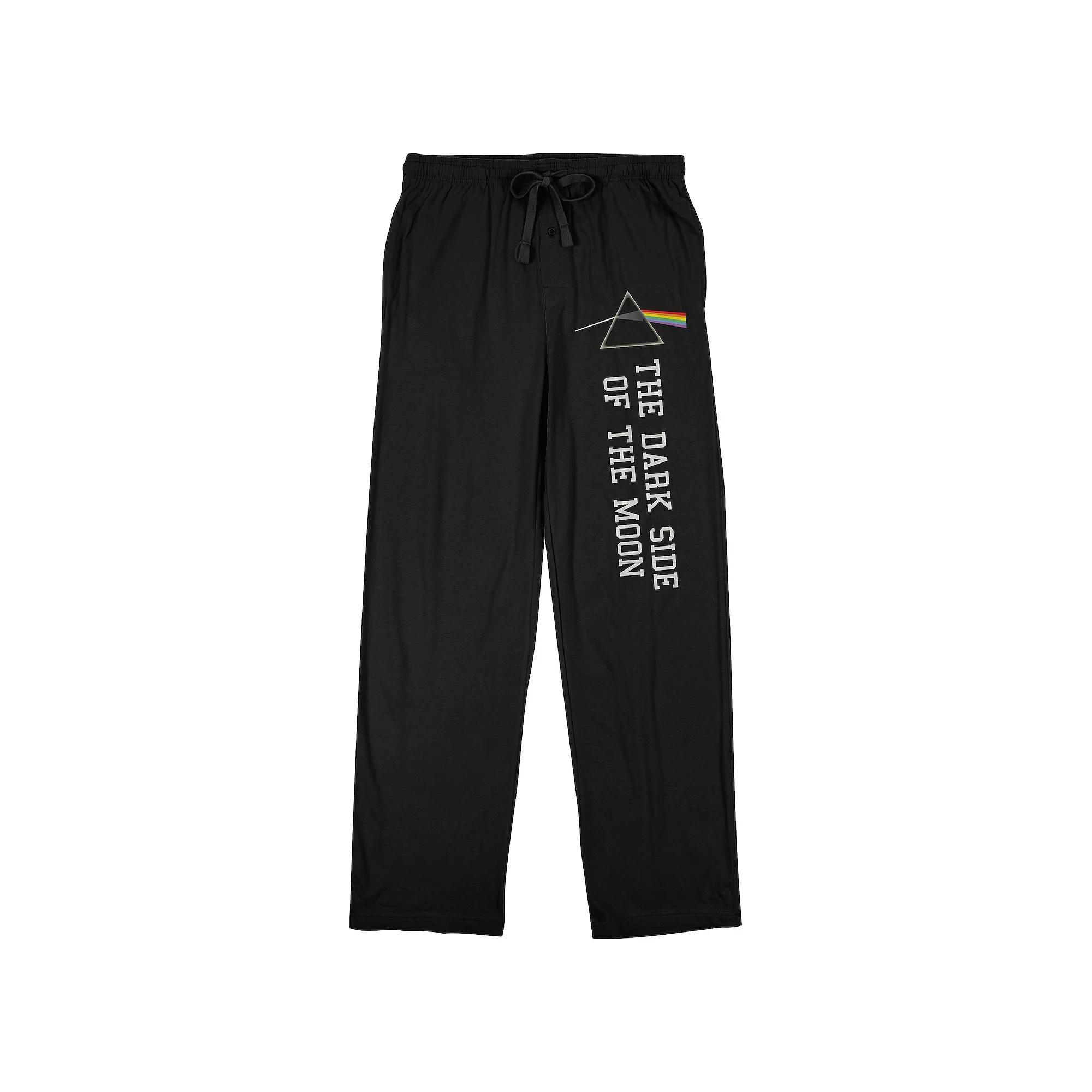 Men's Pink Floyd Dark Side of the Moon Sleep Pants, Size: XL, Black Product Image