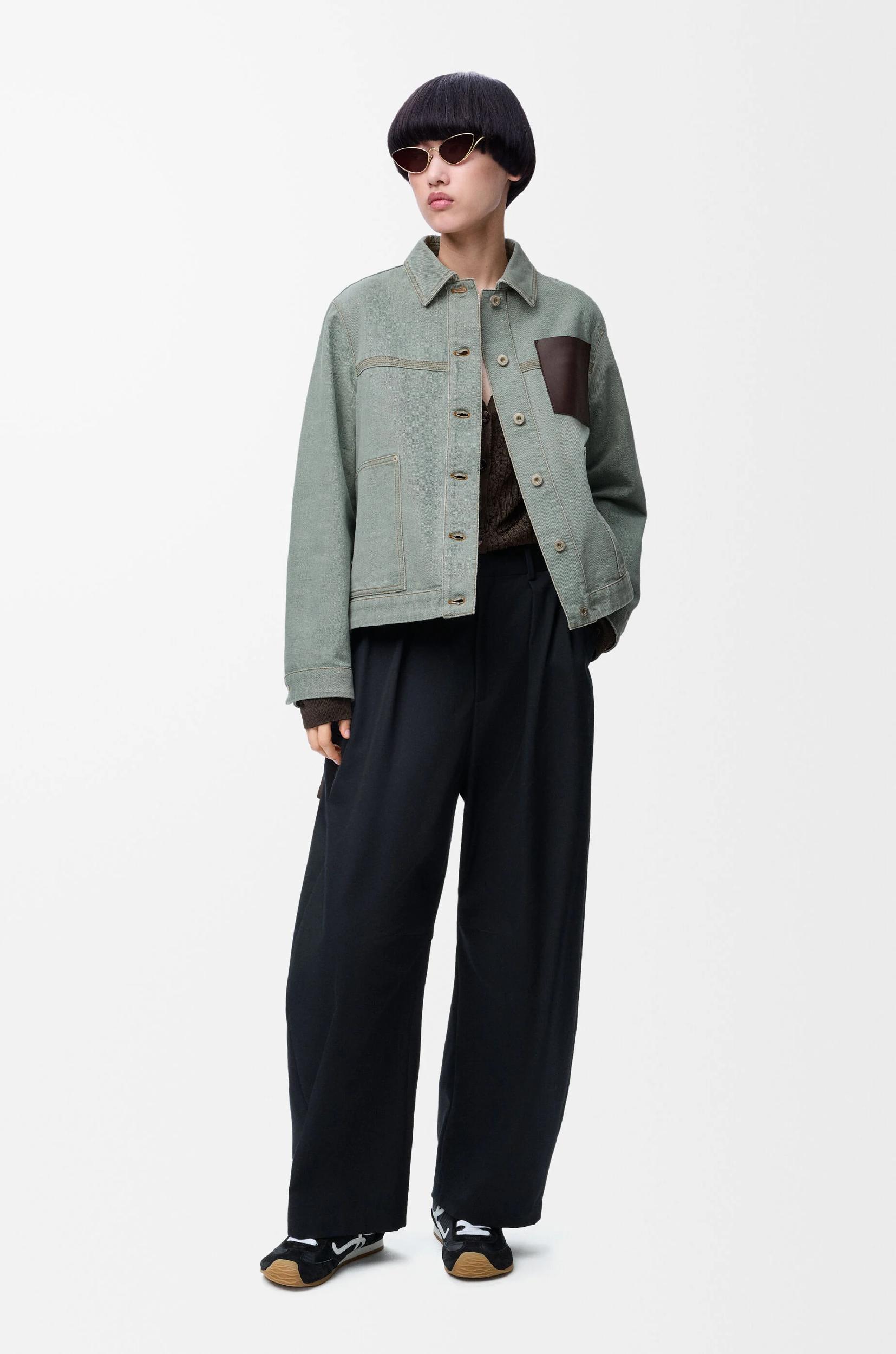 Workwear jacket in denim Product Image