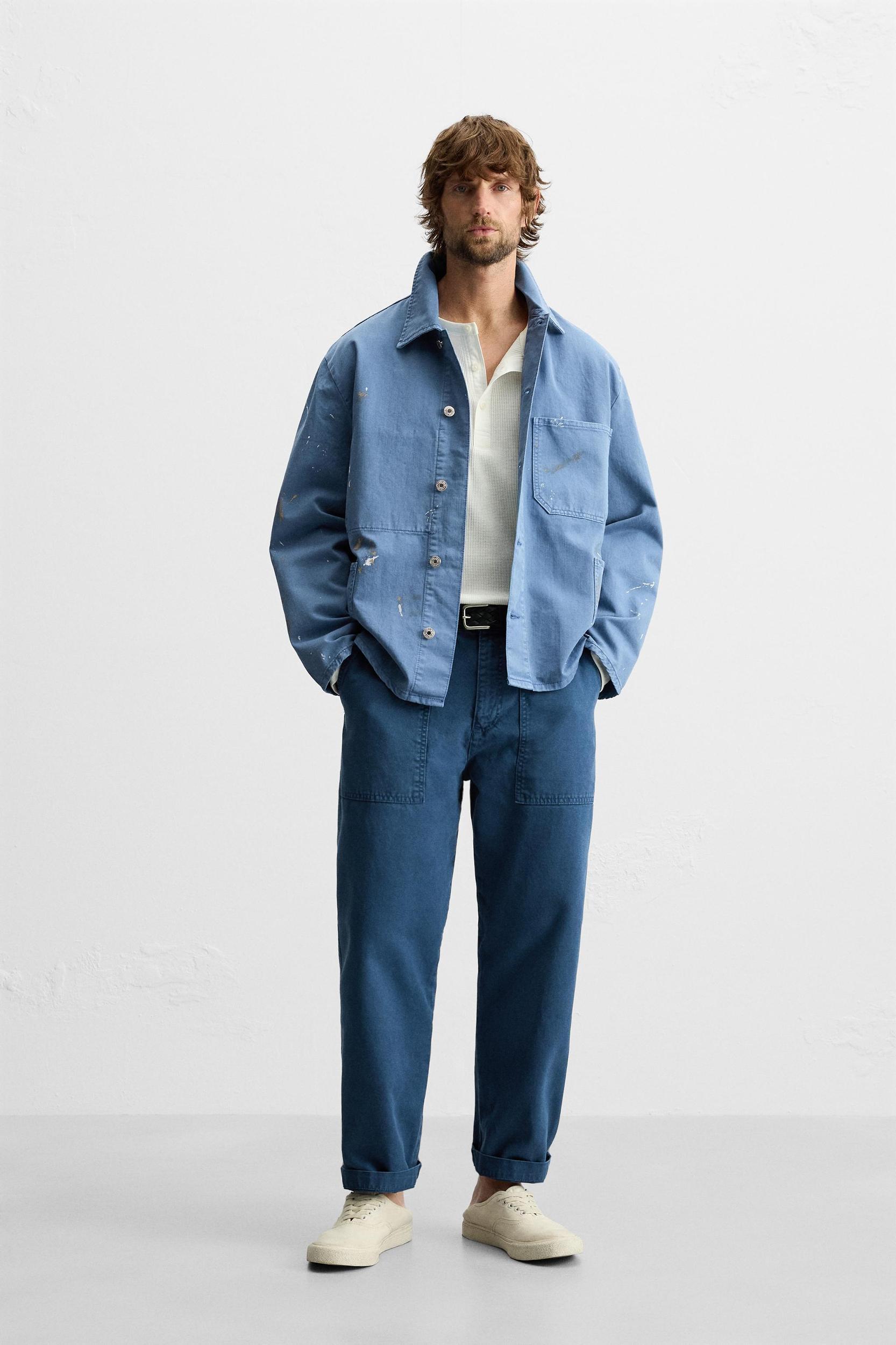 PAINT SPLATTER OVERSHIRT Product Image