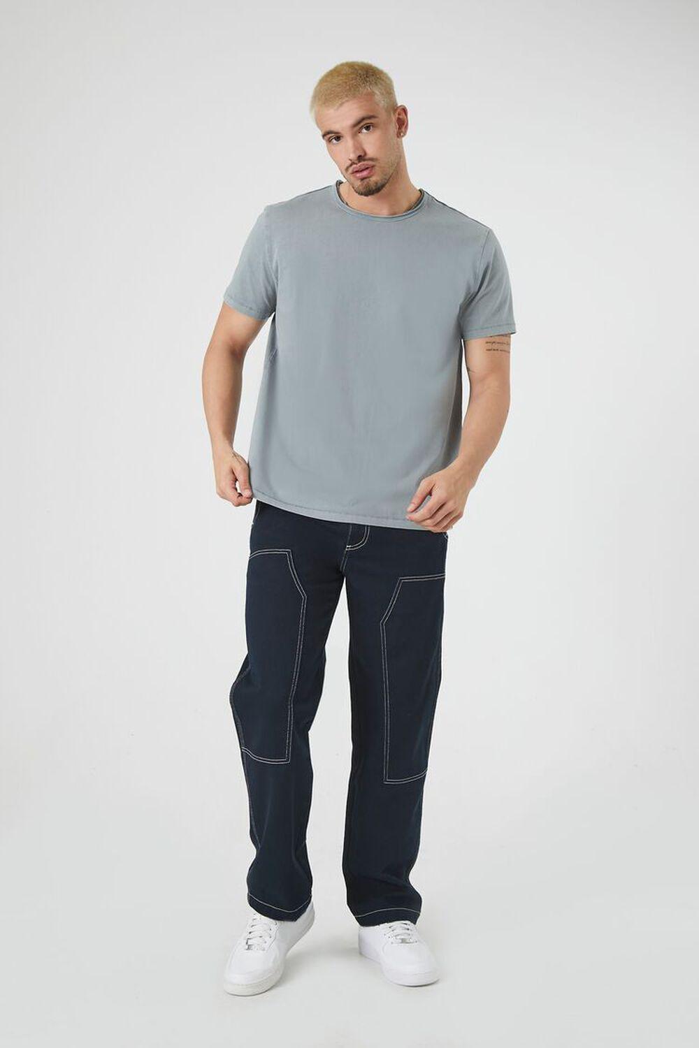 Snow Wash Crew Tee | Forever 21 Product Image