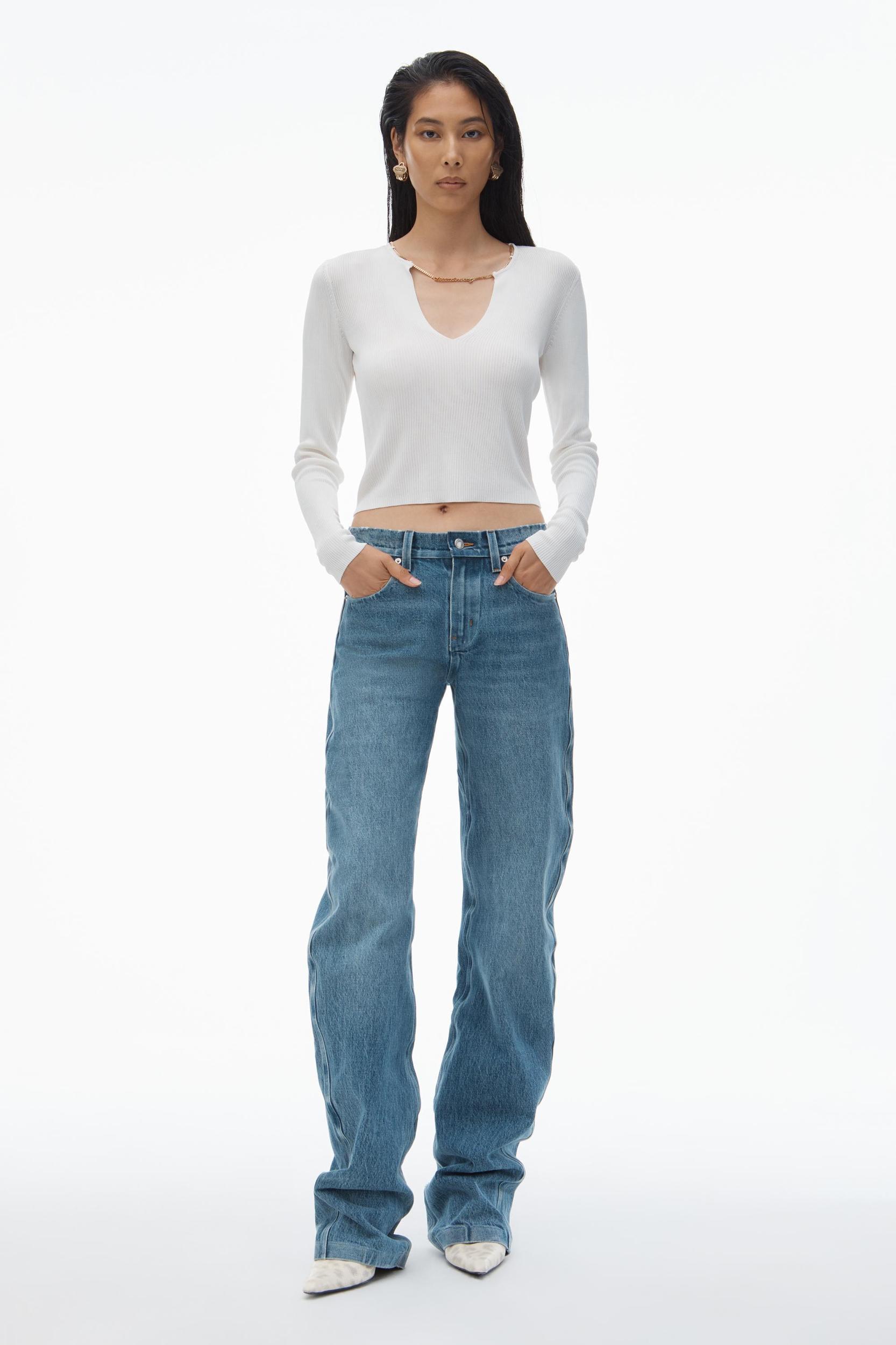 Logo Nameplate Cropped Shirt Product Image