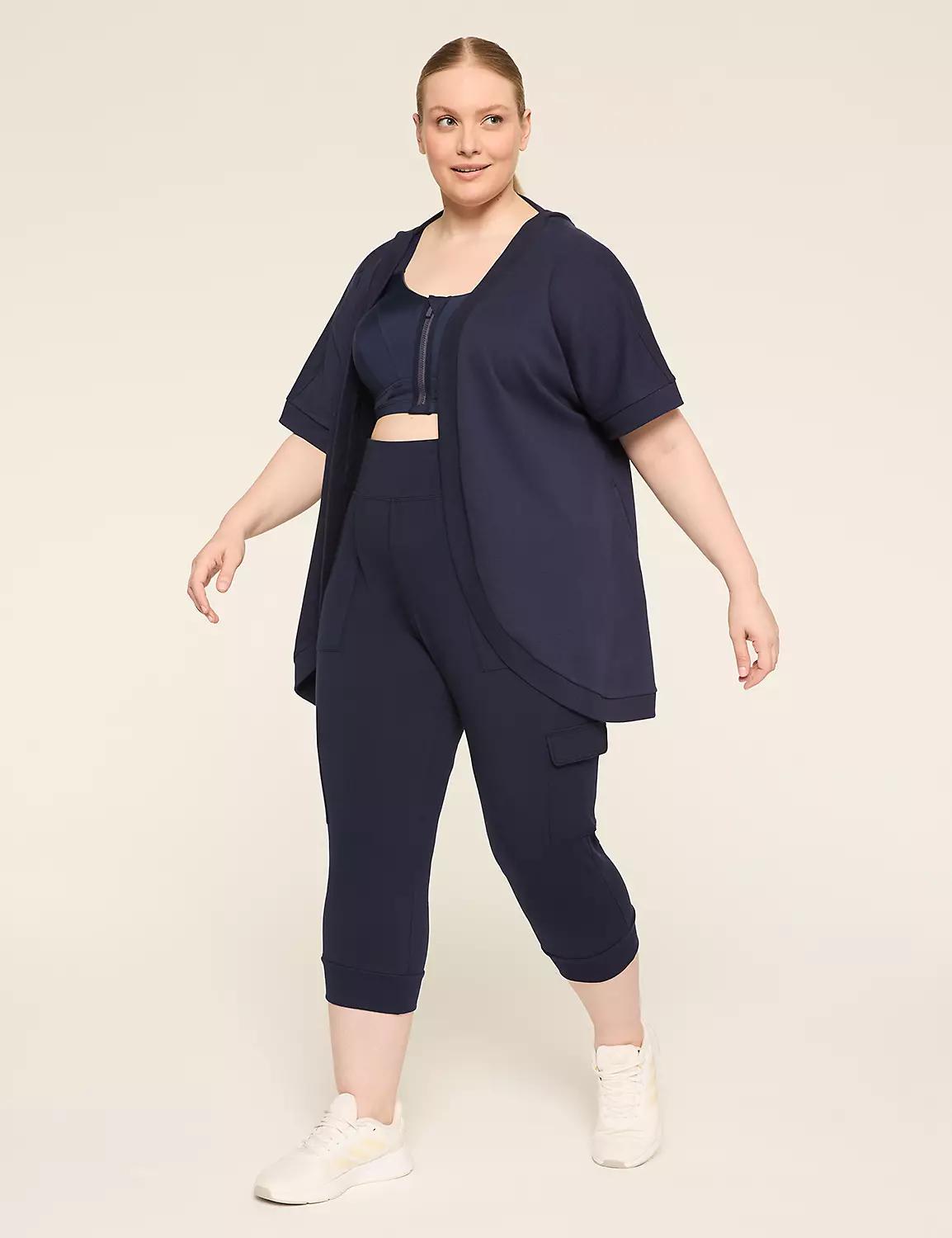 LIVI French Terry Cross-Back Overpiece Product Image