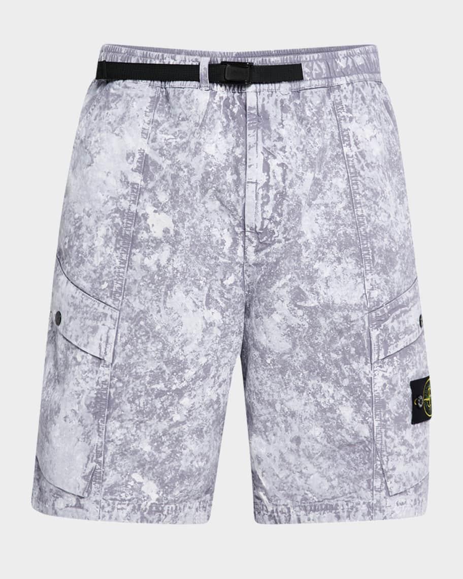 Mens Marbled Cargo Shorts Product Image