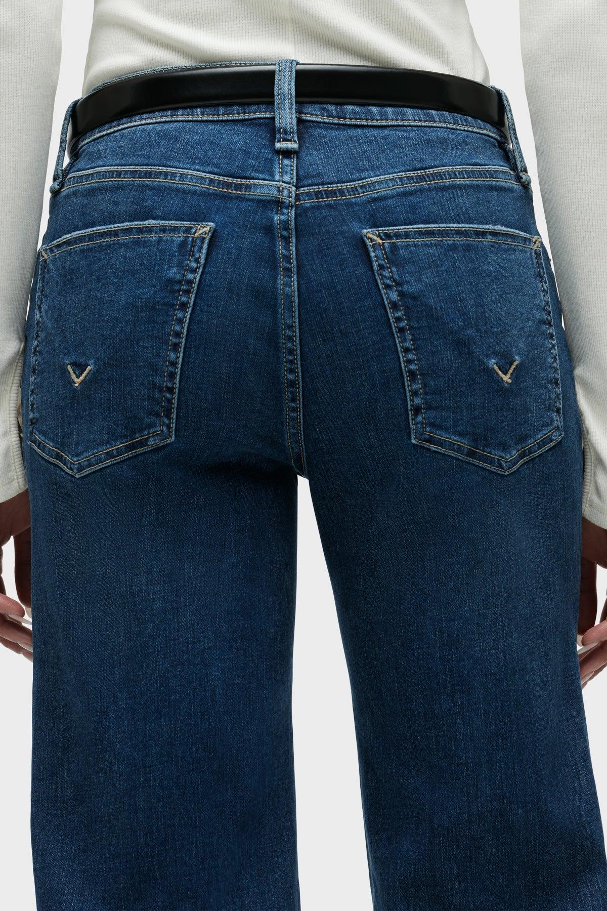 Rosie High-Rise Wide Leg Ankle Jean Female Product Image