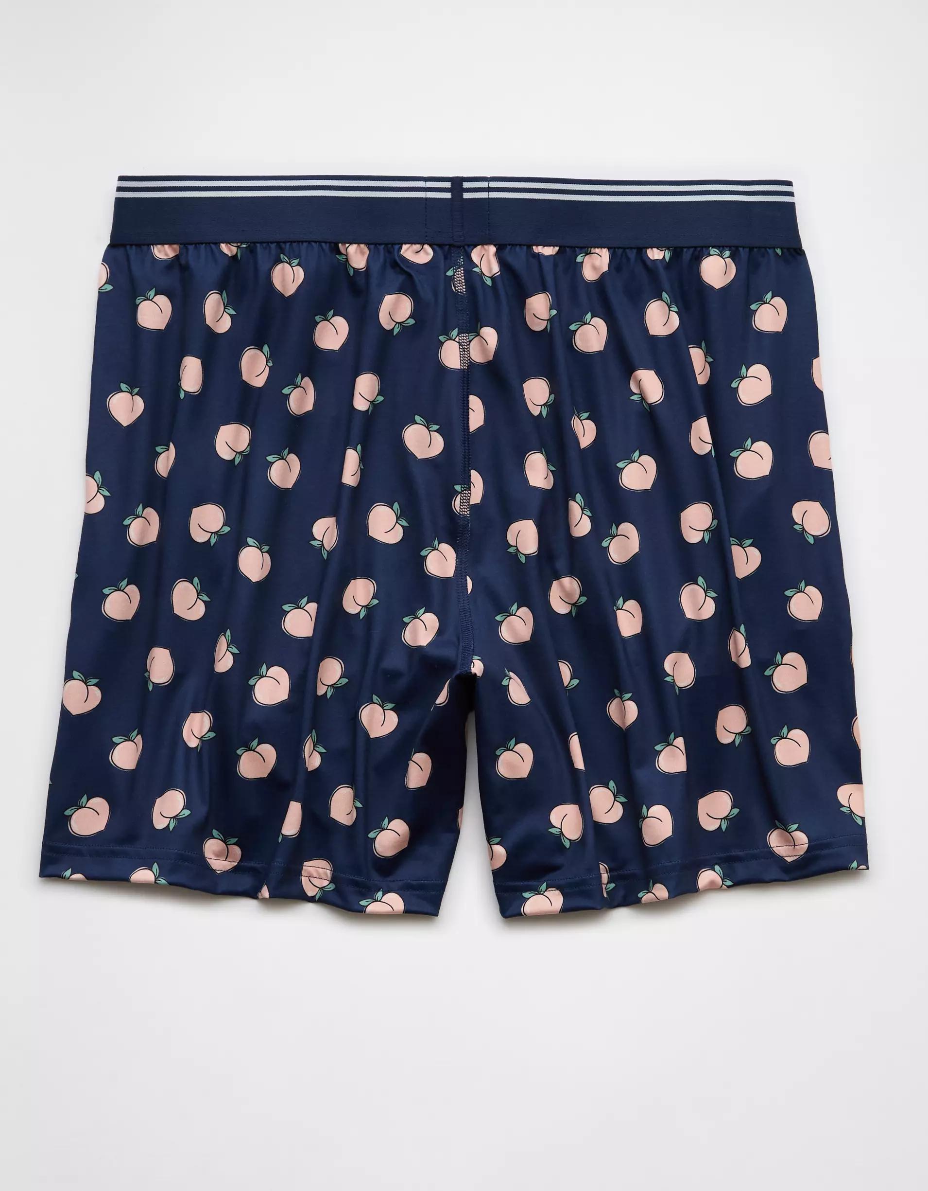 AEO Men's Peaches Ultra Soft Pocket Boxer Short Product Image