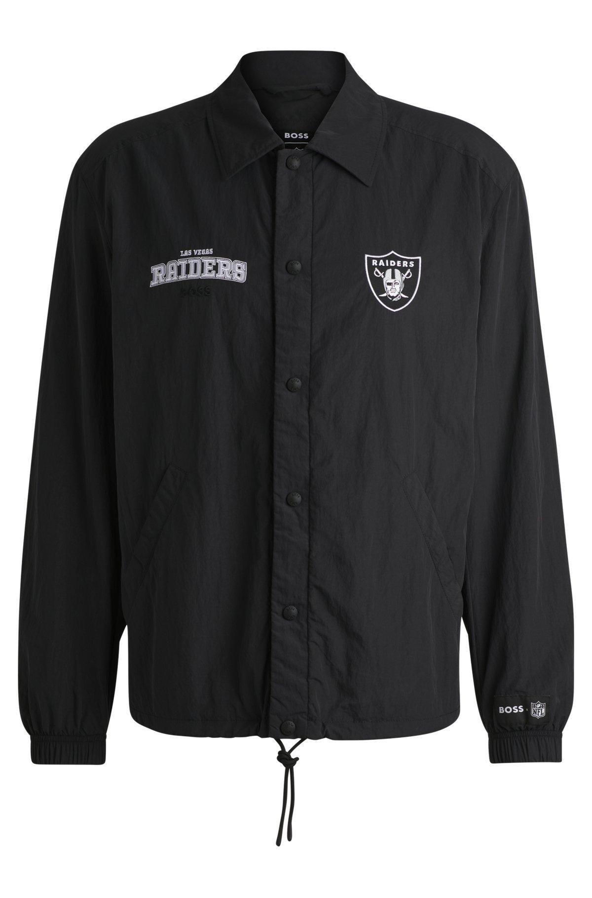 BOSS x NFL water-repellent jacket with embroidered branding Product Image