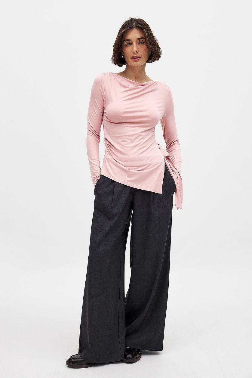 Soft Line Tie Side Top Product Image