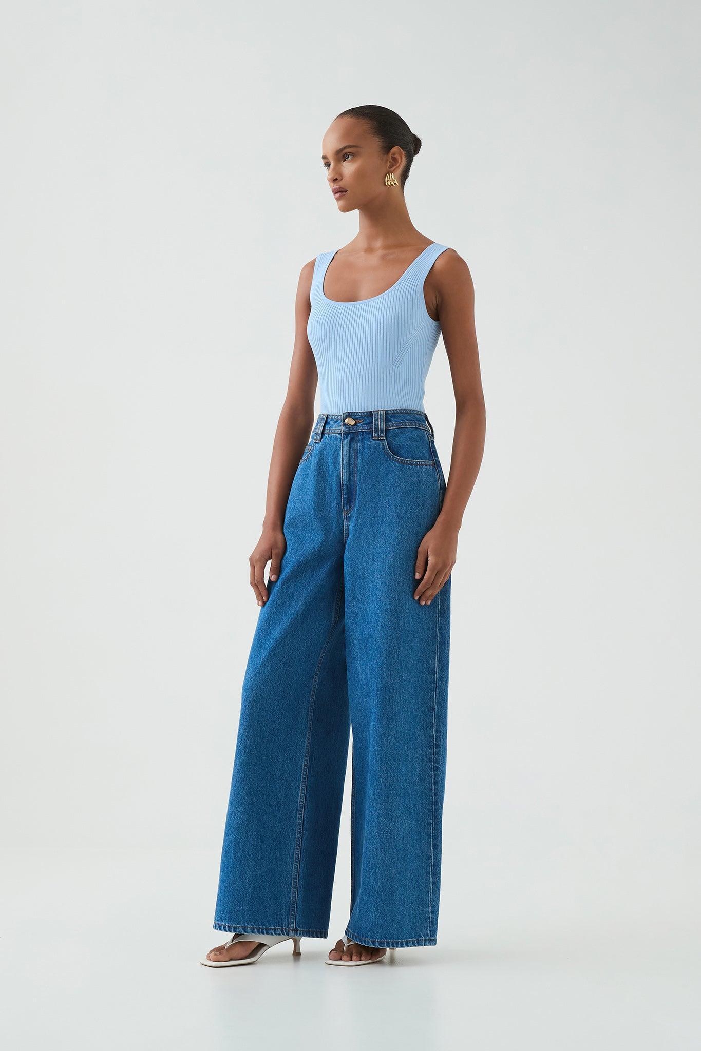 Deia Rib Knit Top Product Image