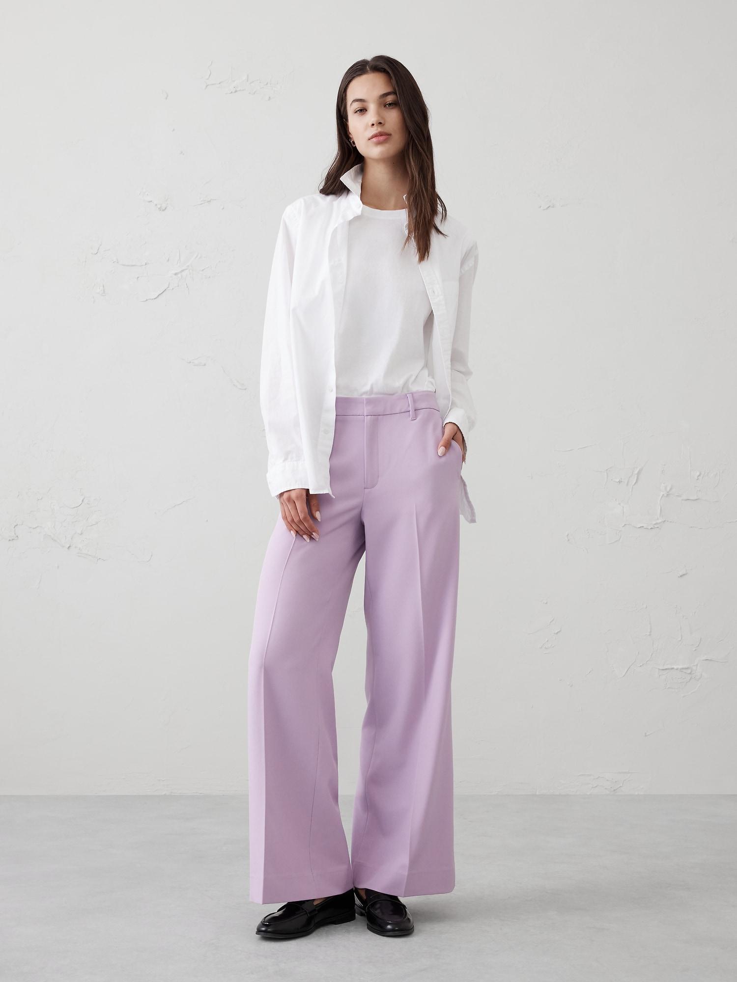 Sculpted Wide-Leg Trouser Product Image
