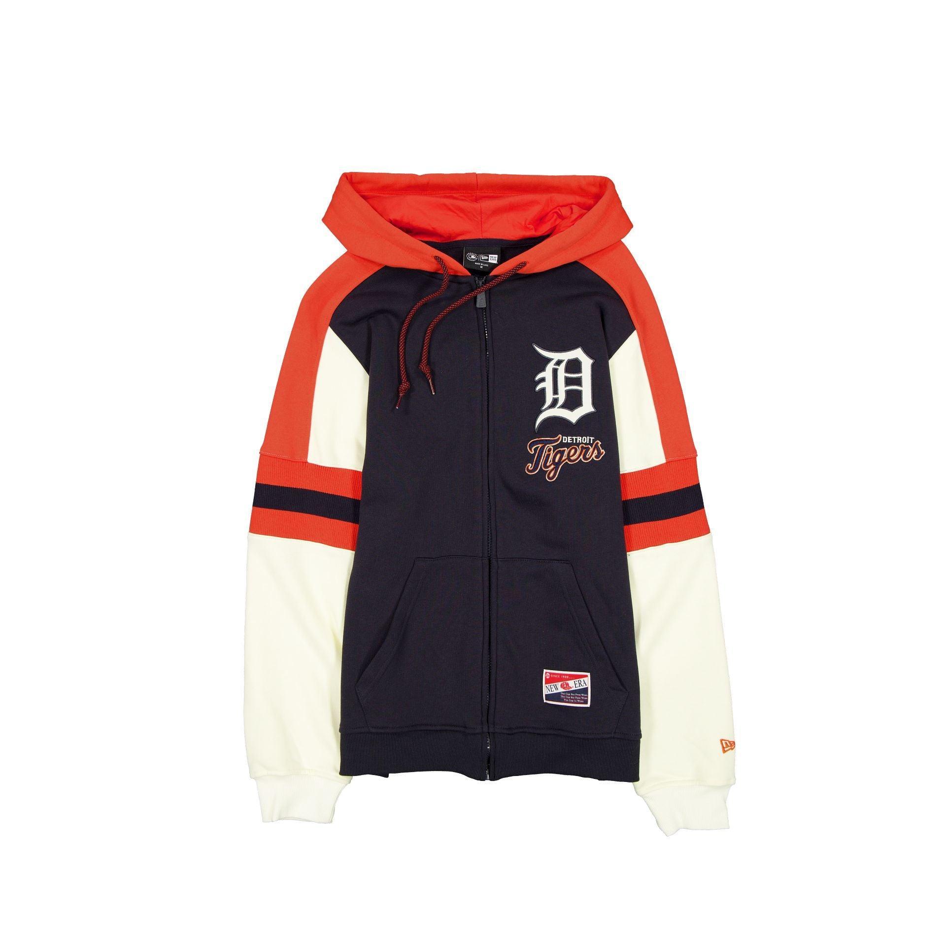 Chicago Cubs Throwback Zipper Hoodie Male Product Image
