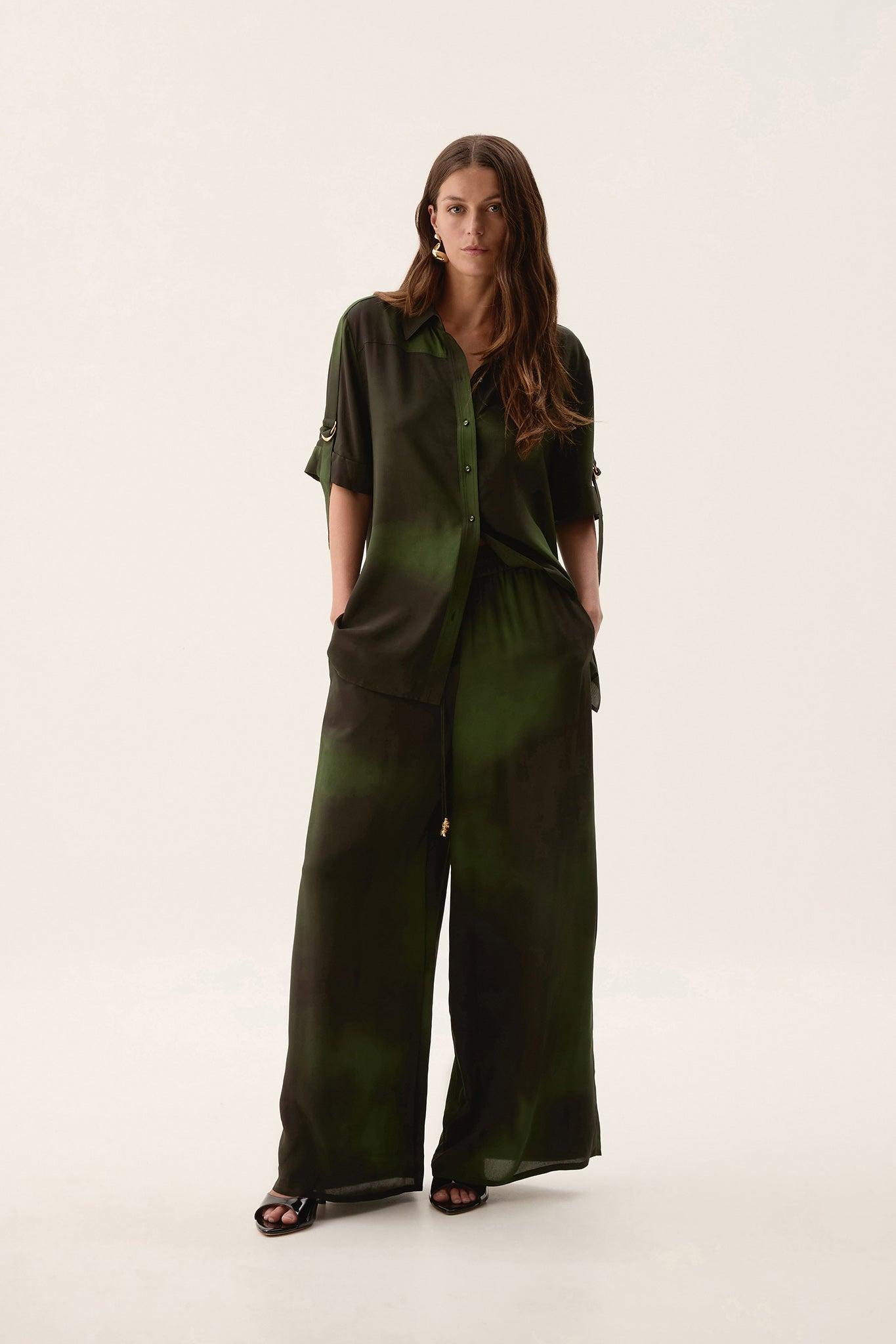 Glaze Silk Relaxed Pant Product Image