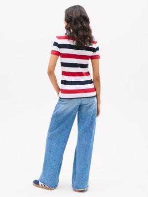 Multicolor Rugby Stripe T-Shirt Product Image
