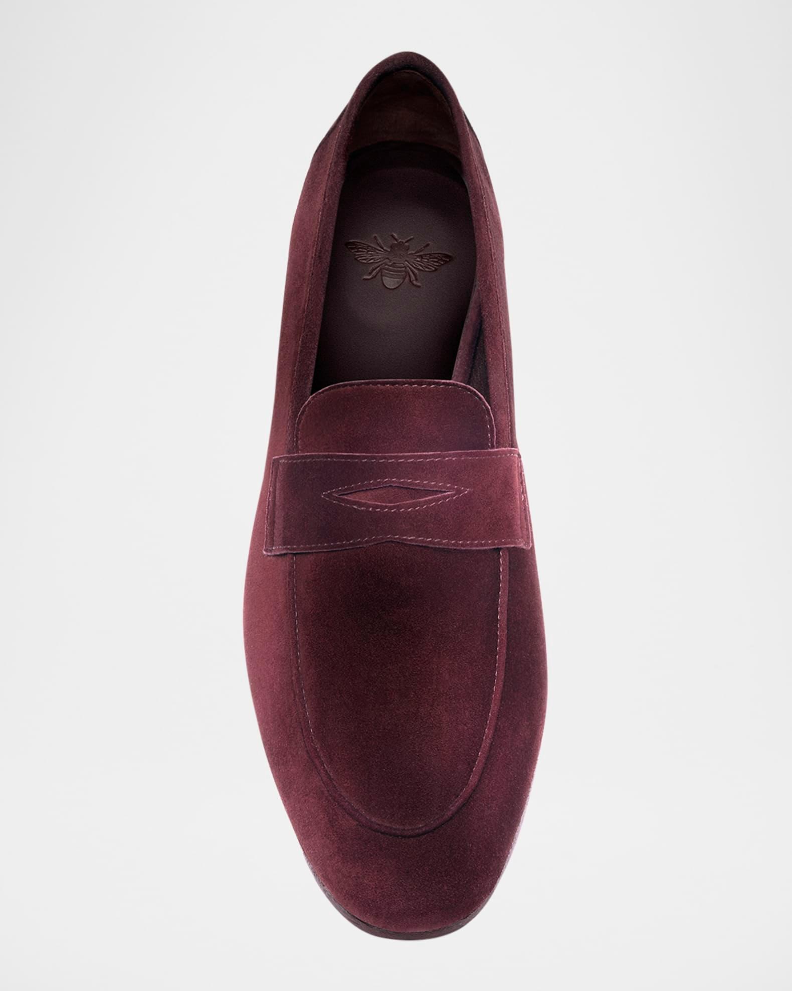 Suede Flaneur Penny Loafers Product Image