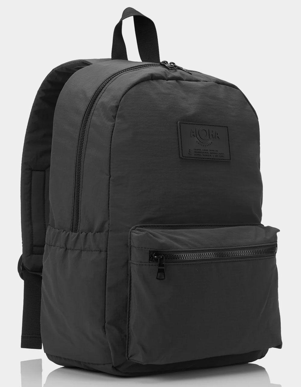 ALOHA Collection Keep It Light Monochrome Backpack - BLACK Product Image