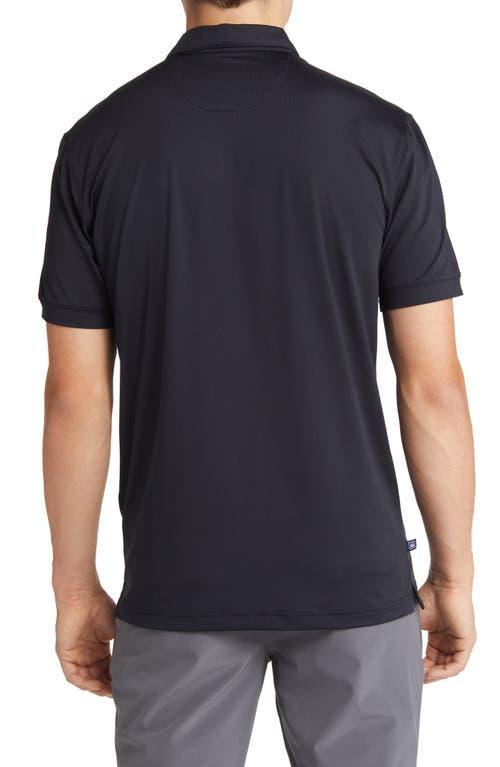 Mizzen+Main Men's Versa Solid Performance Golf Polo in Black Solid at Nordstrom, Size Small Product Image
