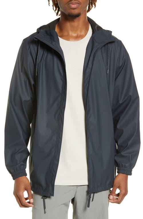Rains Womens Storm Breaker Hooded Waterproof Raincoat Product Image