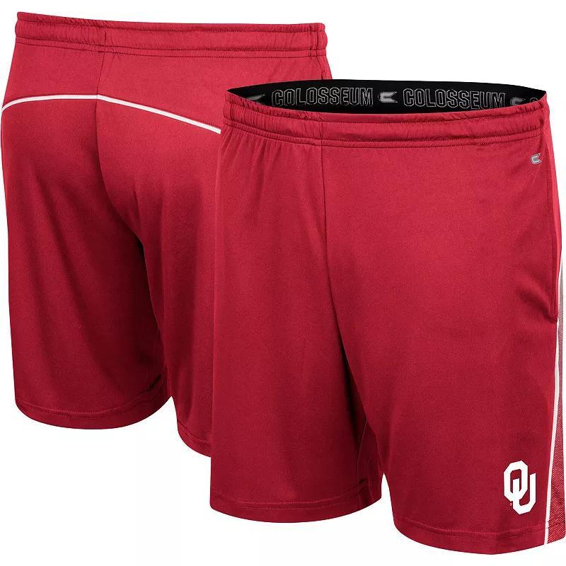 Men's Colosseum Crimson Oklahoma Sooners Laws of Physics Shorts, Size: Medium, Red Product Image