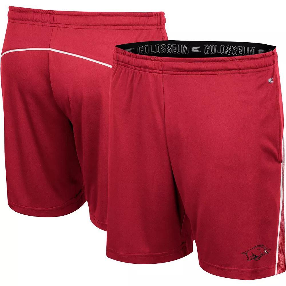 Men's Colosseum Red Wisconsin Badgers Laws of Physics Shorts, Size: Medium Product Image