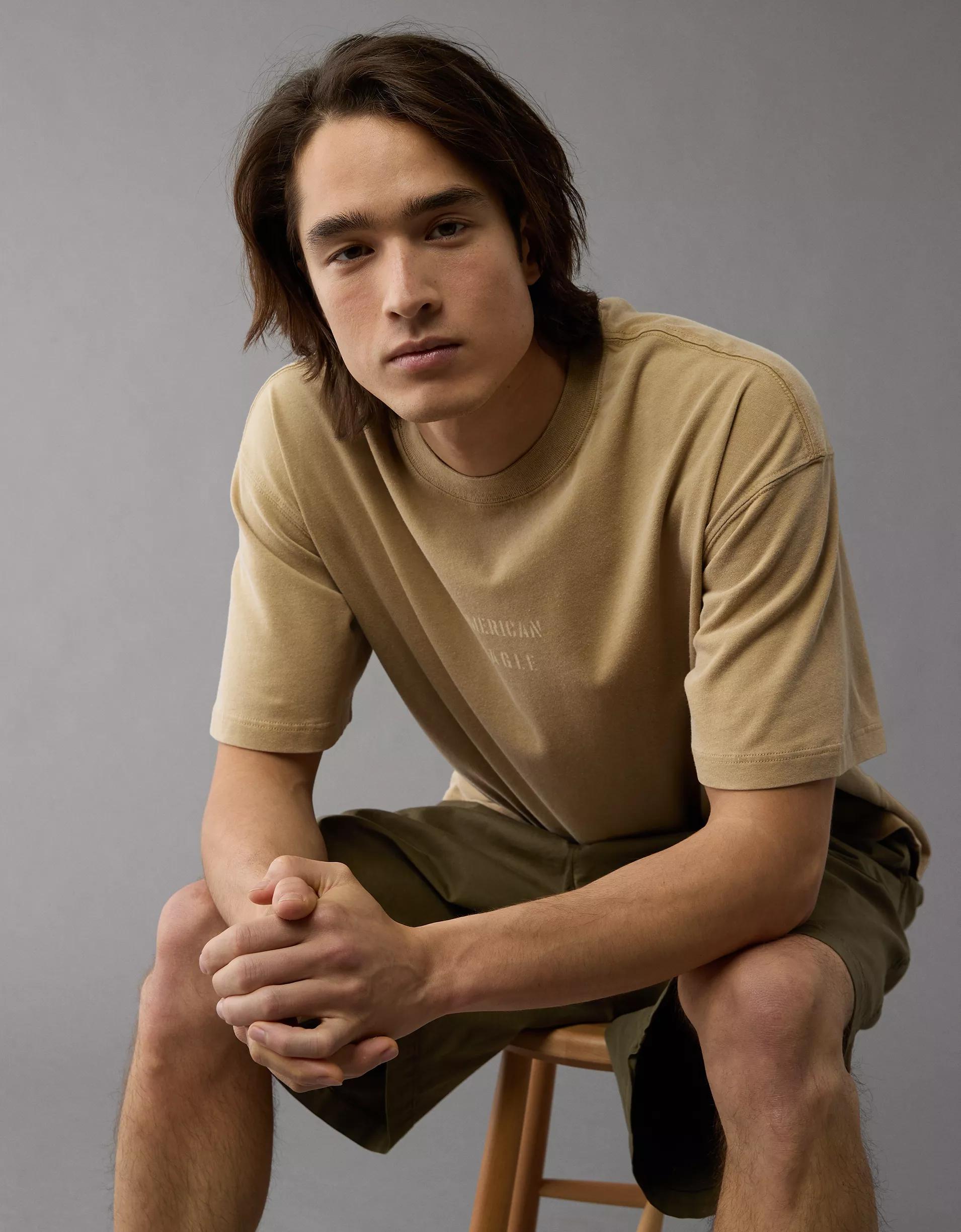 AE Boxy Logo Graphic T-Shirt Product Image