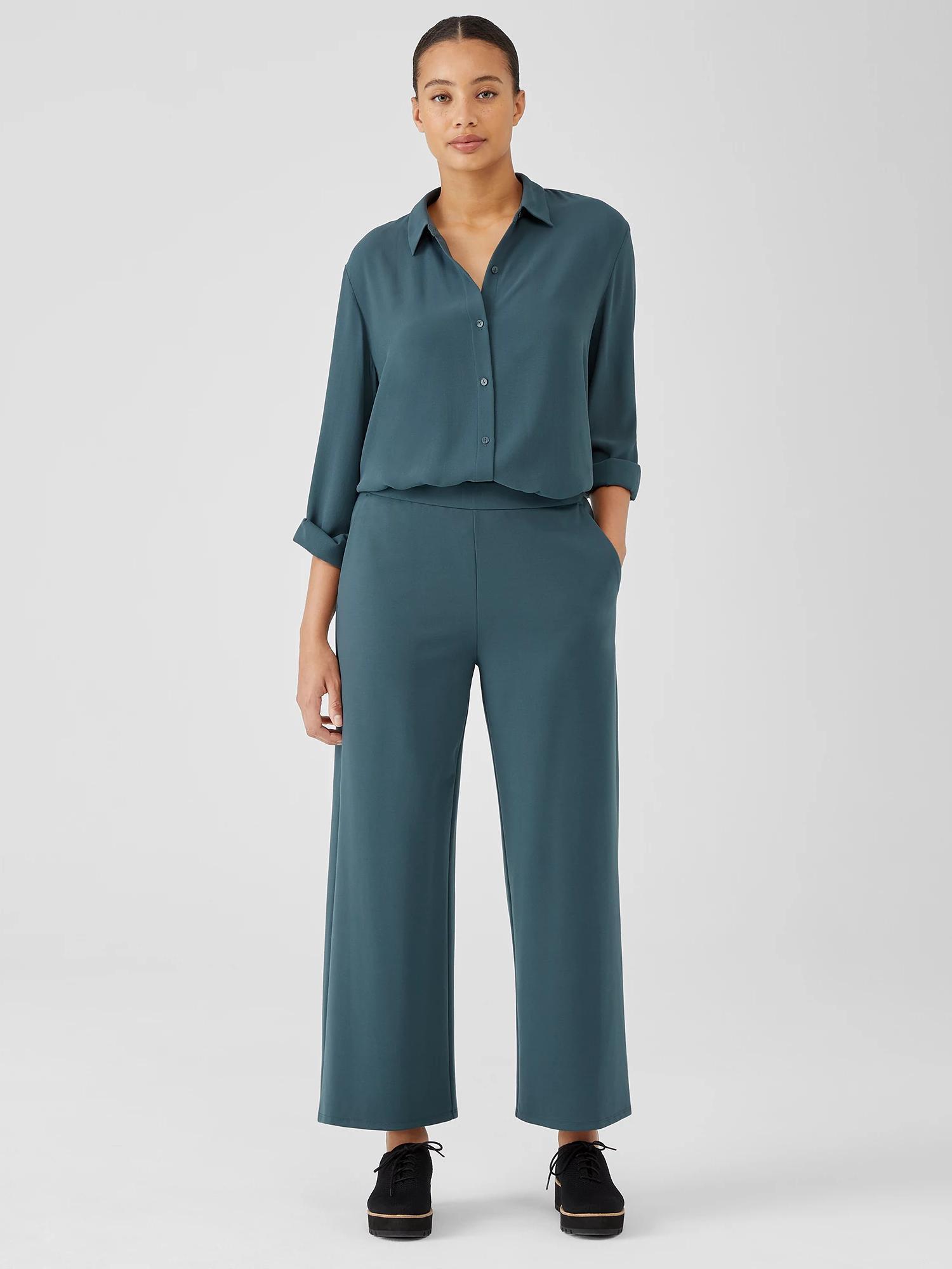 Washable Flex Ponte Wide-Leg Pant Product Image