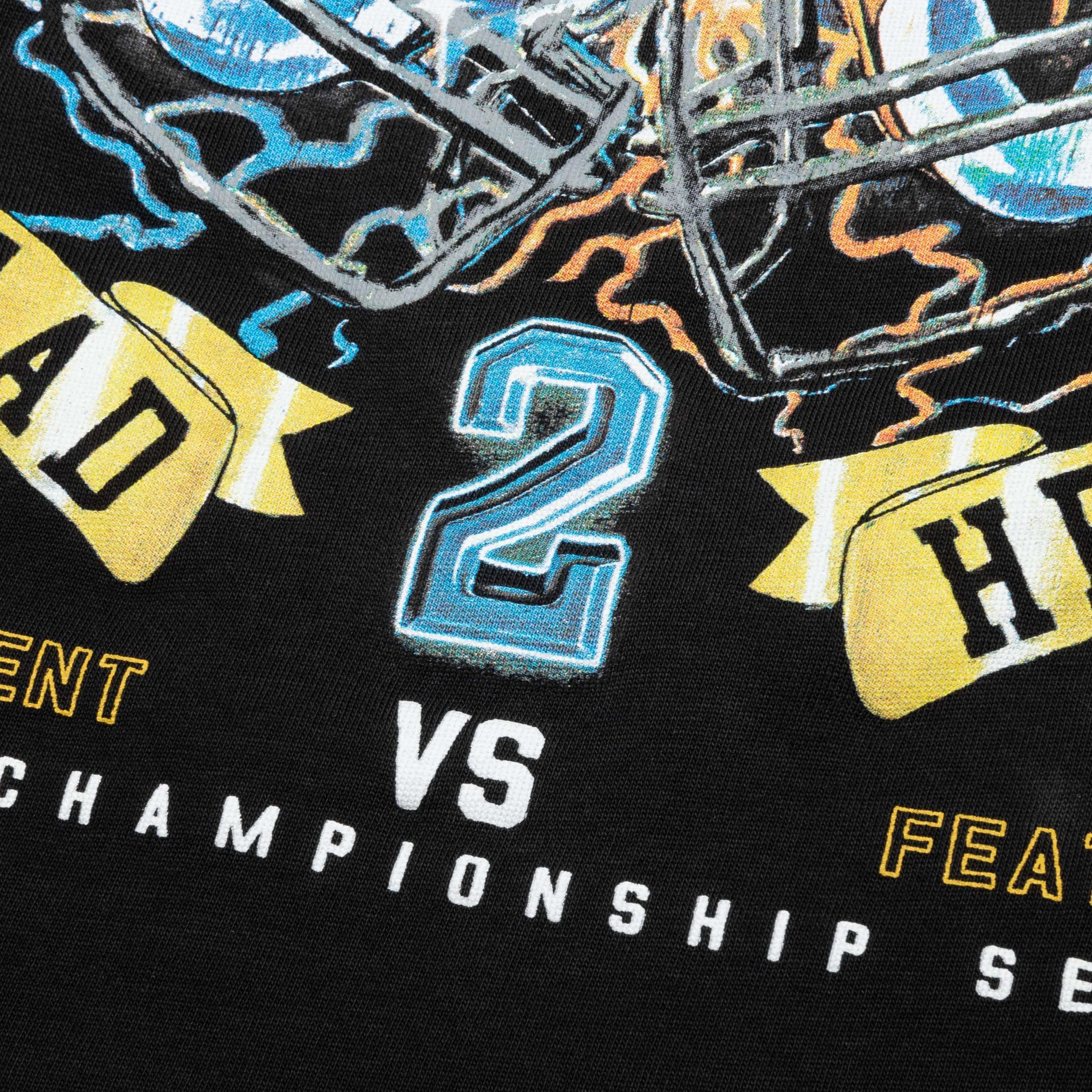 Feature x Represent Head 2 Head L/S T-Shirt - Stained Black Male Product Image