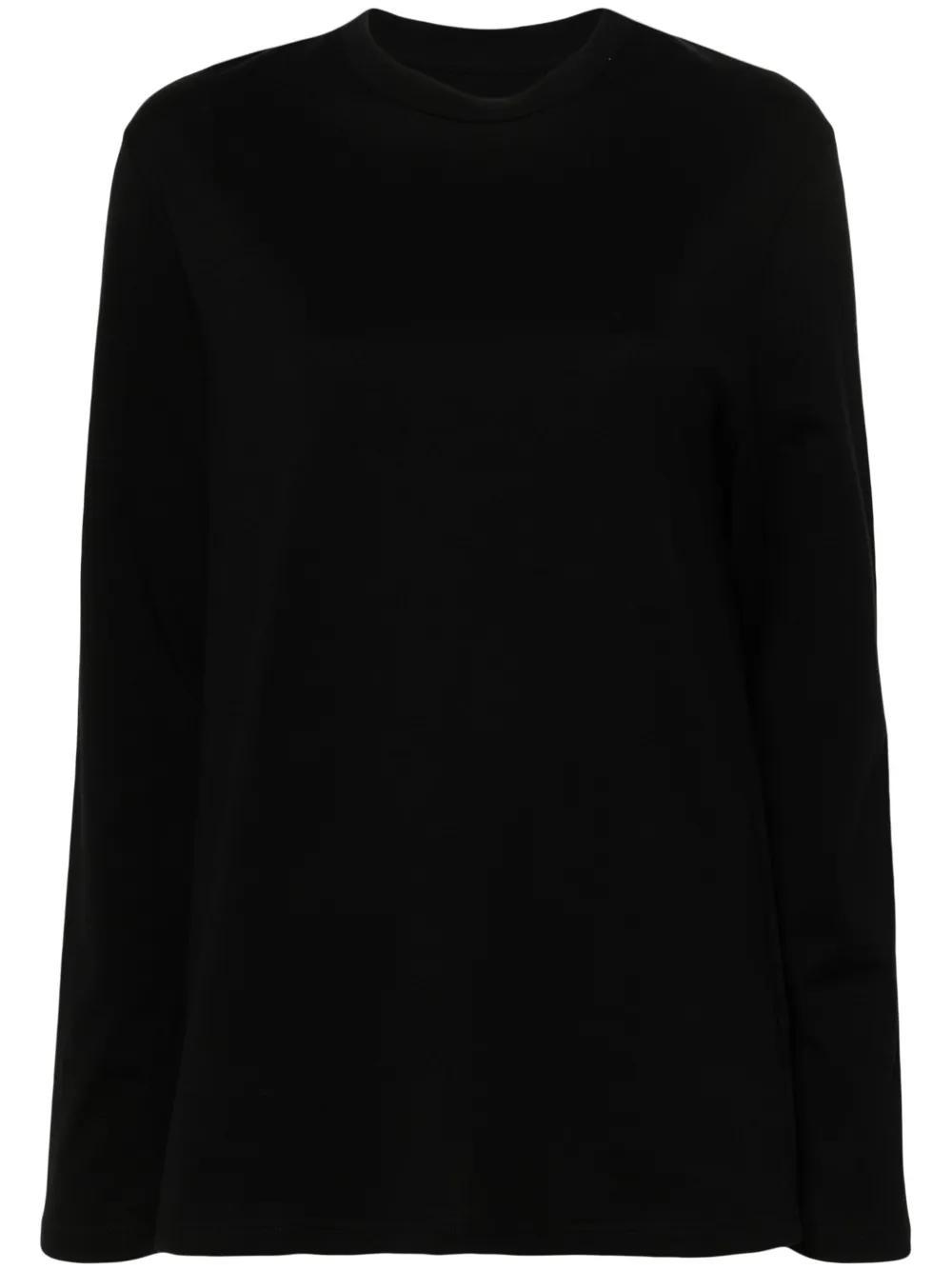 JIL SANDER Logo-print Cotton T-shirt In Black   Product Image