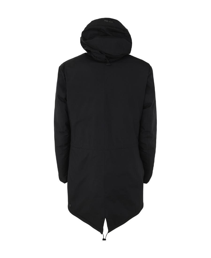 HERNO Zip-up Hooded Parka In Black Product Image