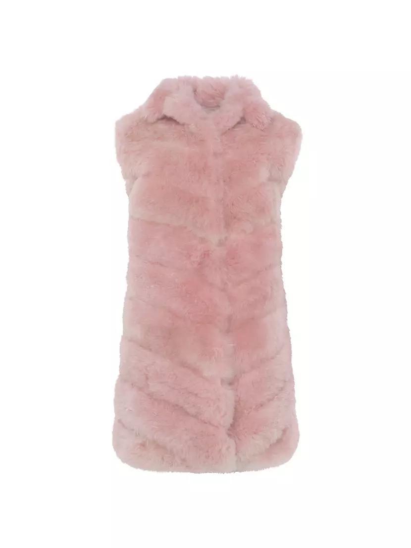 Select Cashmere Goat Diagonal Vest Product Image