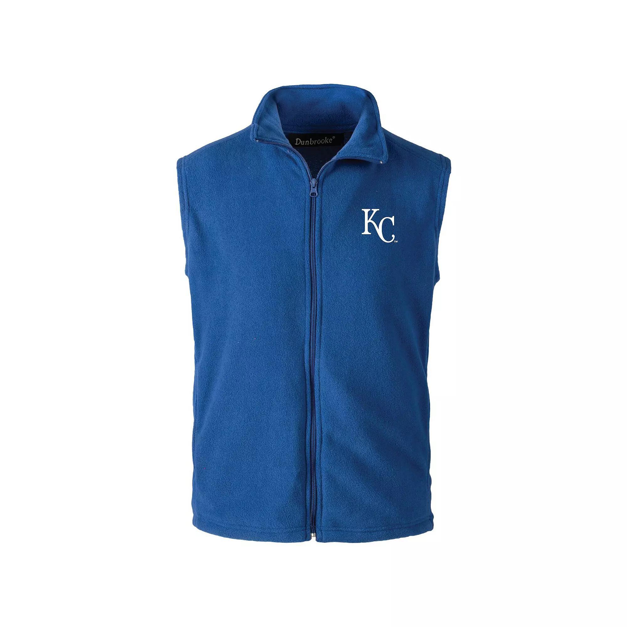 Men's Dunbrooke  Royal Kansas City Royals Houston Full-Zip Vest, Size: 2XL, Blue Product Image