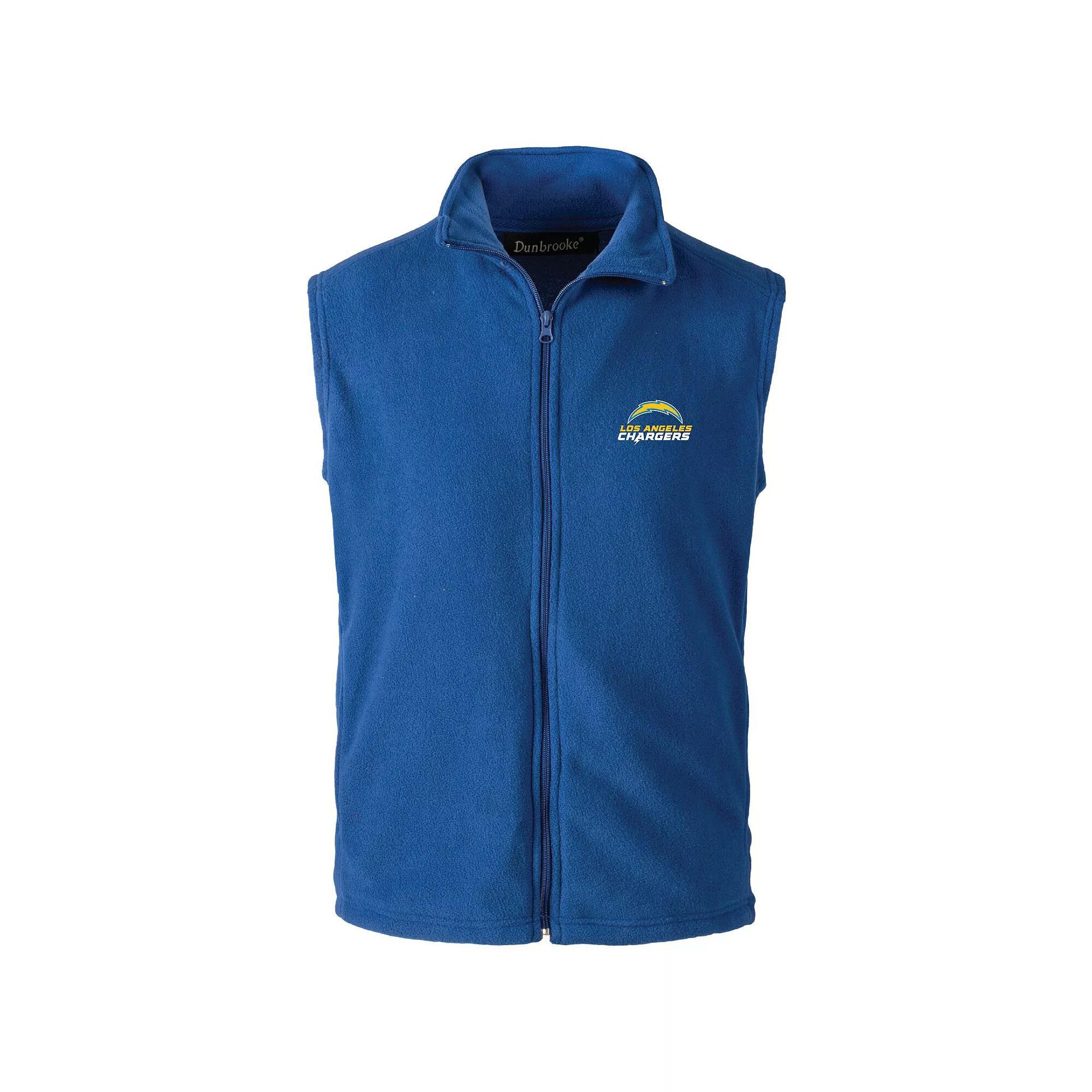 Mens Royal New York Giants Houston Fleece Full-Zip Vest Product Image
