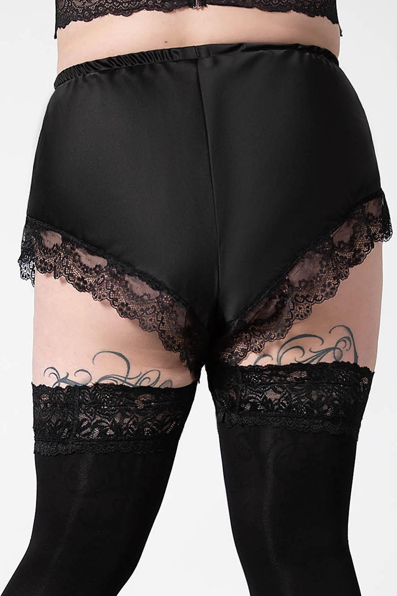 Severina Satin Shorts [B] Female Product Image