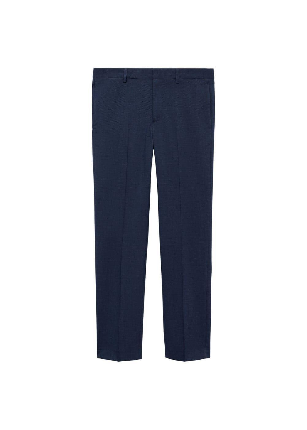 Mango Mens Linen Pockets Detail Overshirt Pants Set Product Image