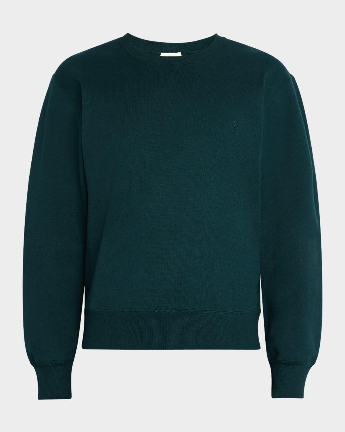 Mens Solid Terry Sweater Product Image