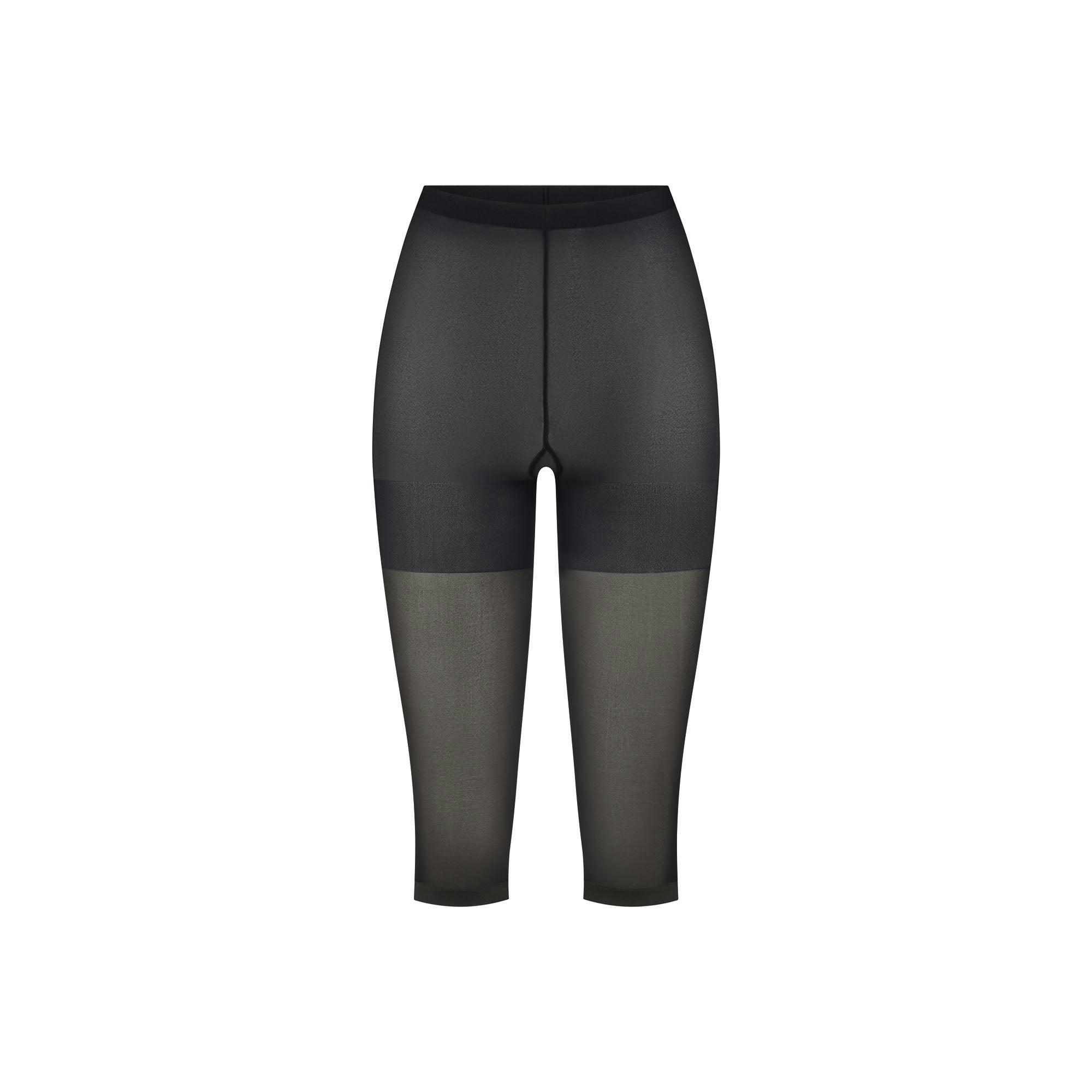 HOSIERY SHAPING CAPRI TIGHTS | ONYX Product Image