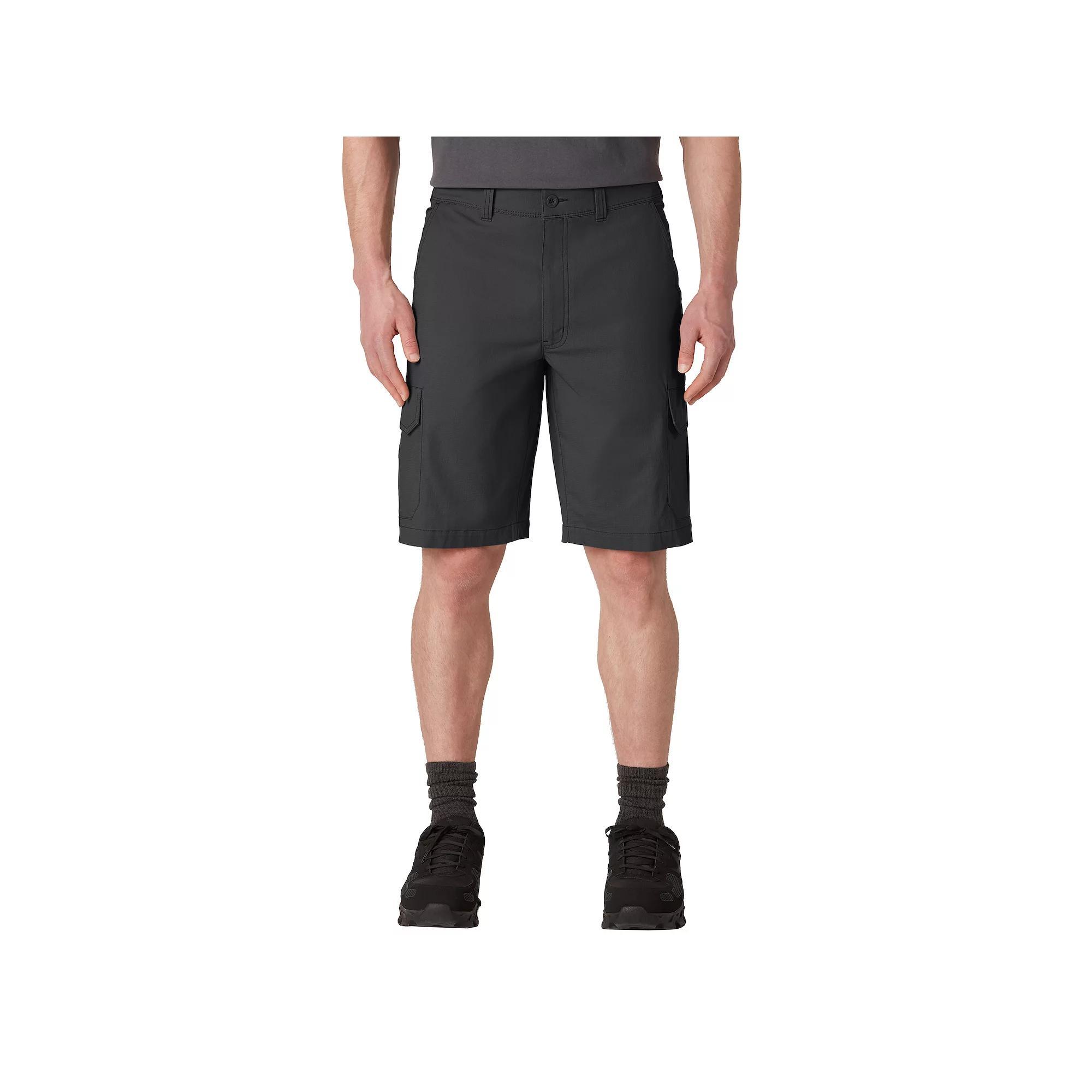 Men's Dickies Temp-iQ Cooling 11-inch Cargo Shorts, Size: 40, Black Product Image