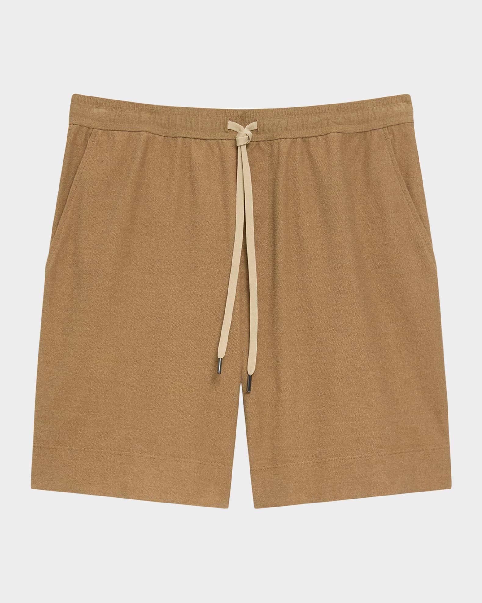 Men's Relaxed Cotton Drawstring Pull-On Shorts Product Image