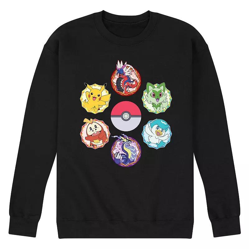 Mens Pokemon Sparkle Badges Fleece Product Image