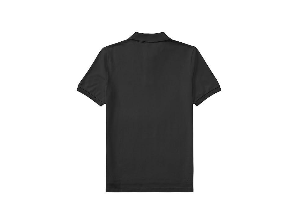 Boys Short-Sleeve Logo Embroidery Polo Shirt, Size S-XL Product Image