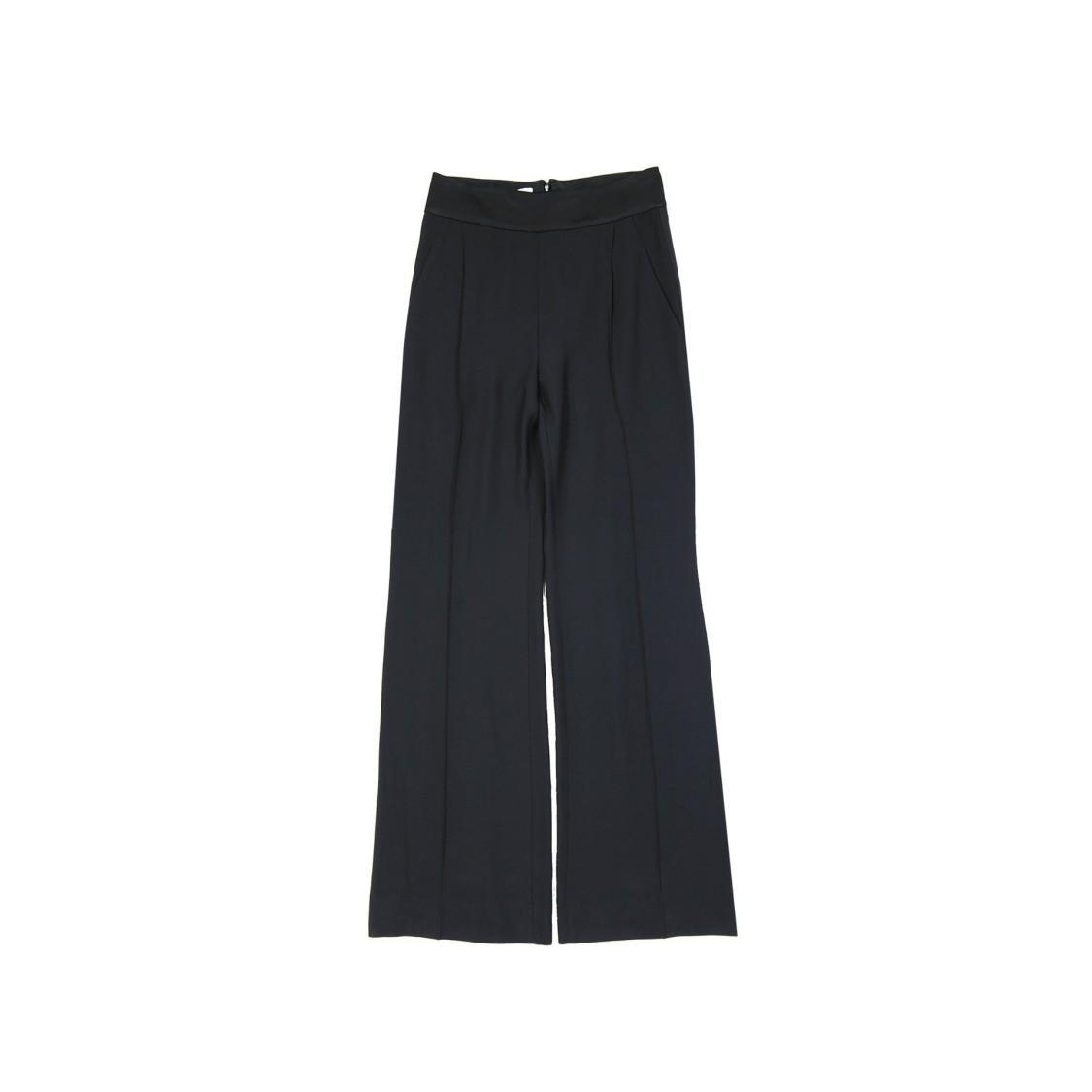 ALBERTA FERRETTI Flared Black Trousers Product Image